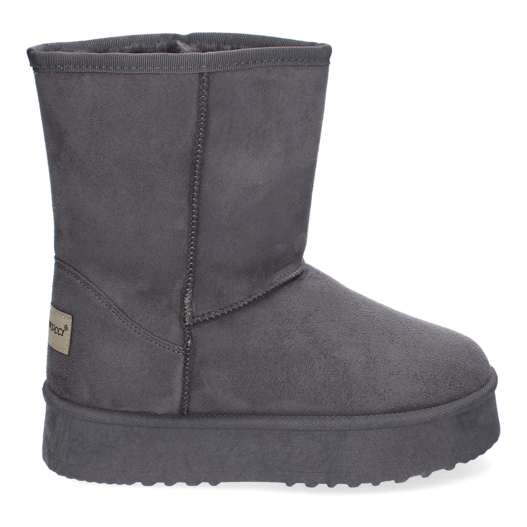 Botines grises estilo australiana