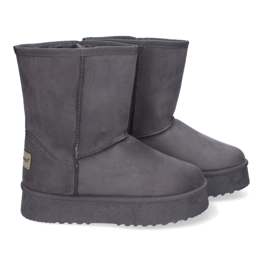 Botines grises estilo australiana