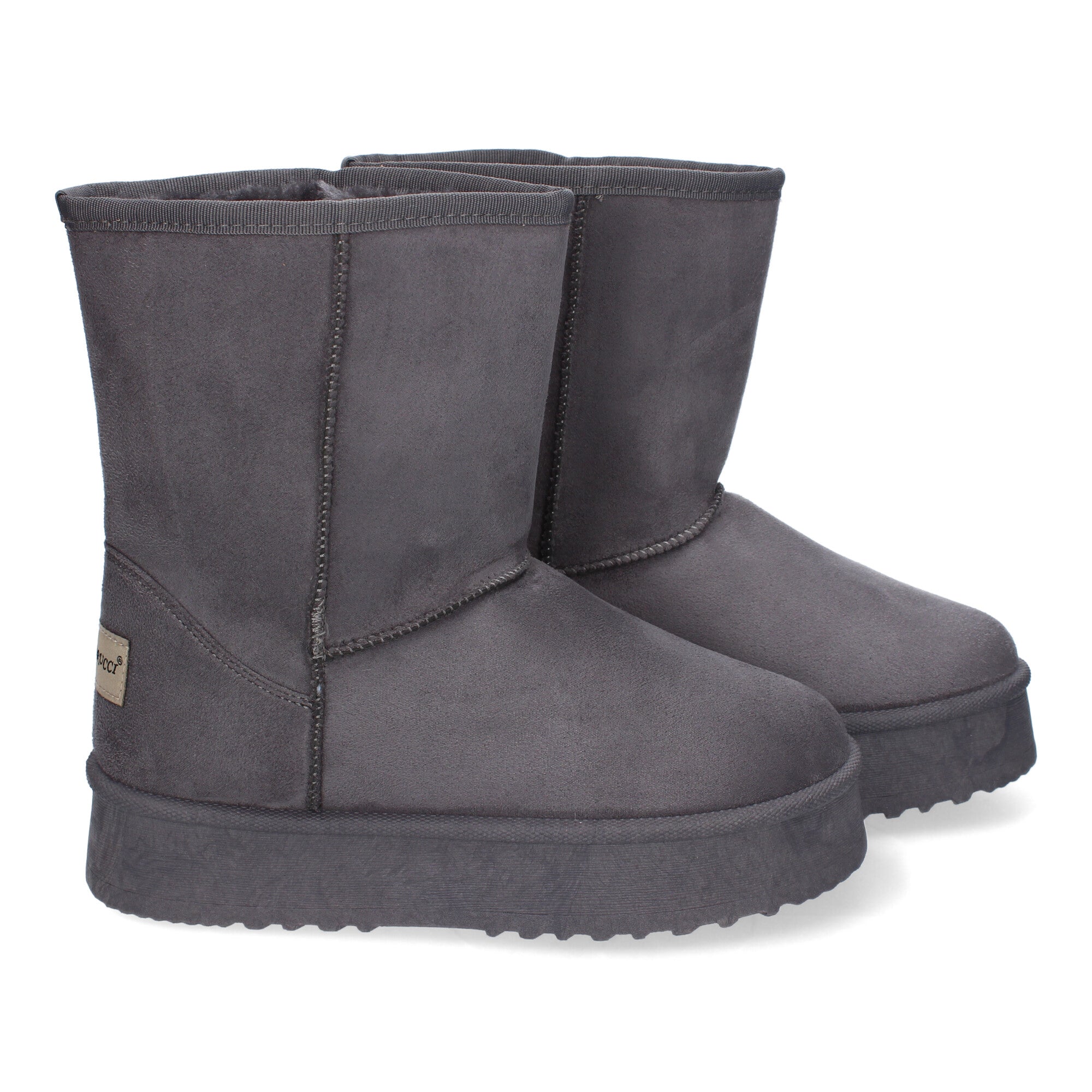 Botines grises estilo australiana