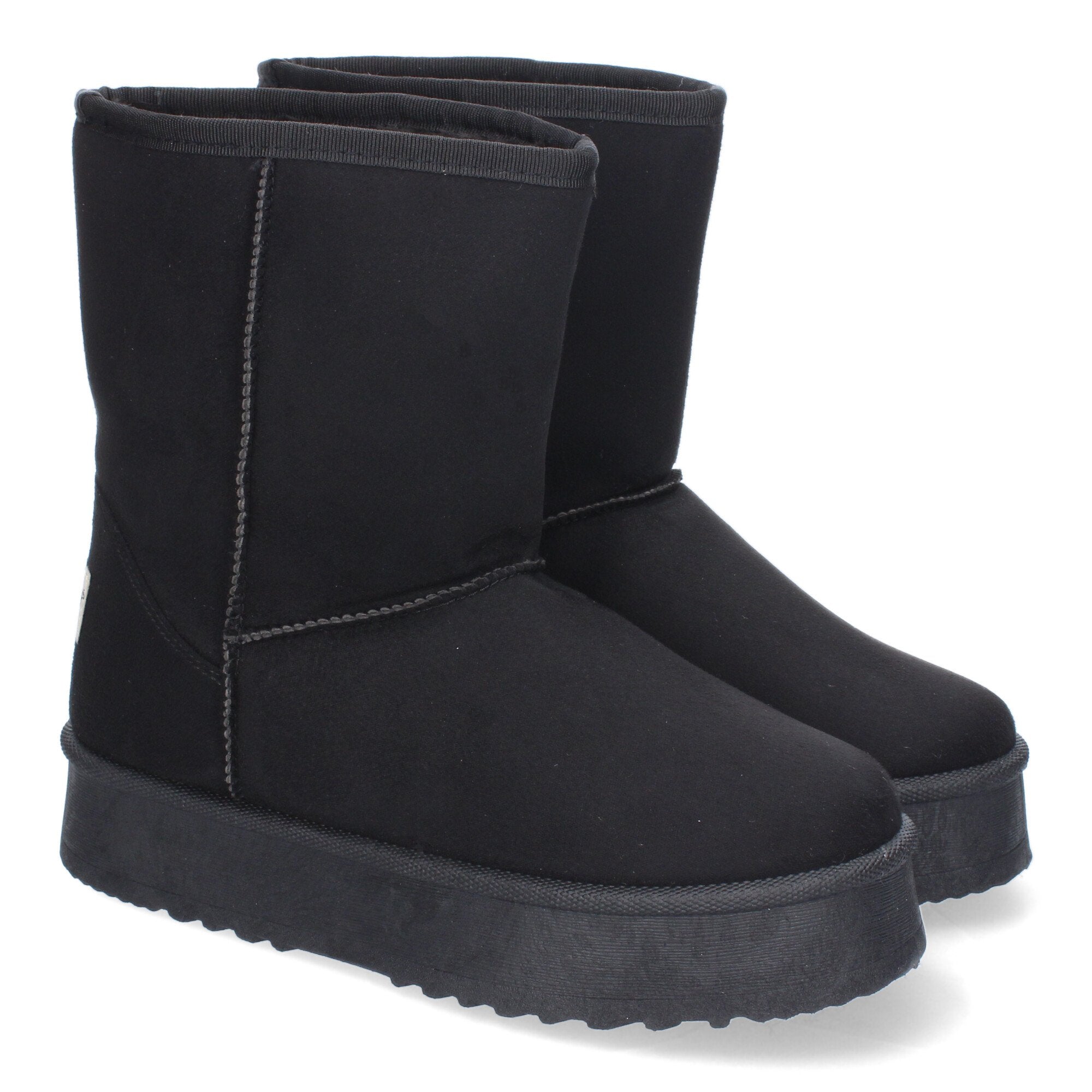Botines negros estilo australiano