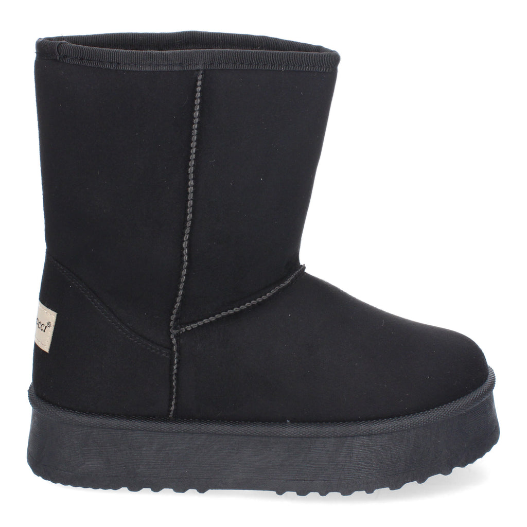 Botines negros estilo australiano