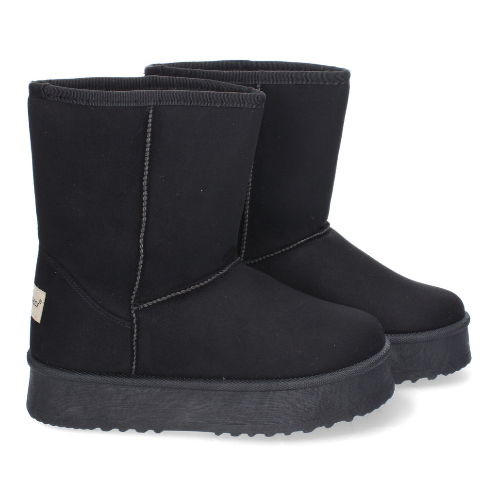 Botines negros estilo australiano
