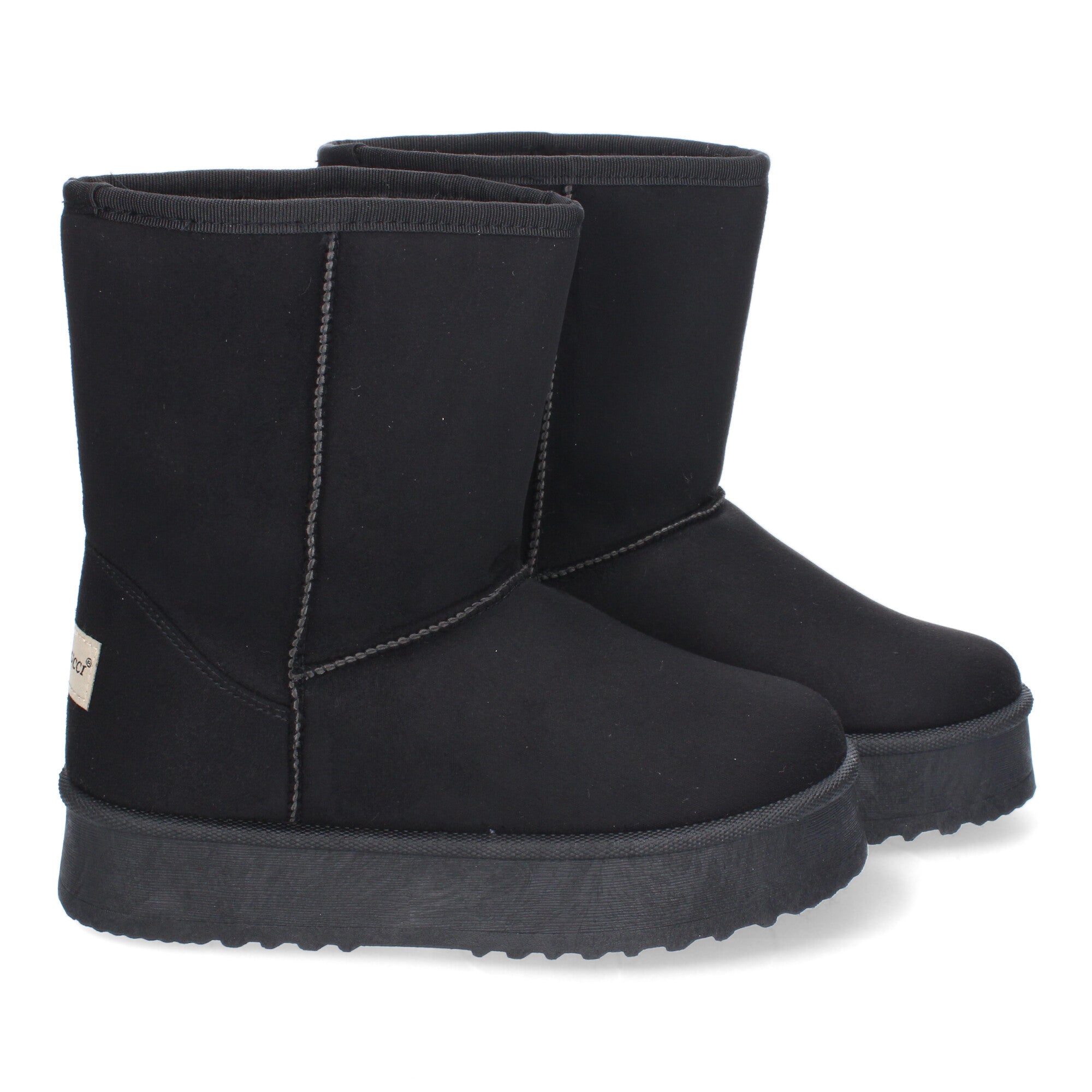 Botines negros estilo australiano