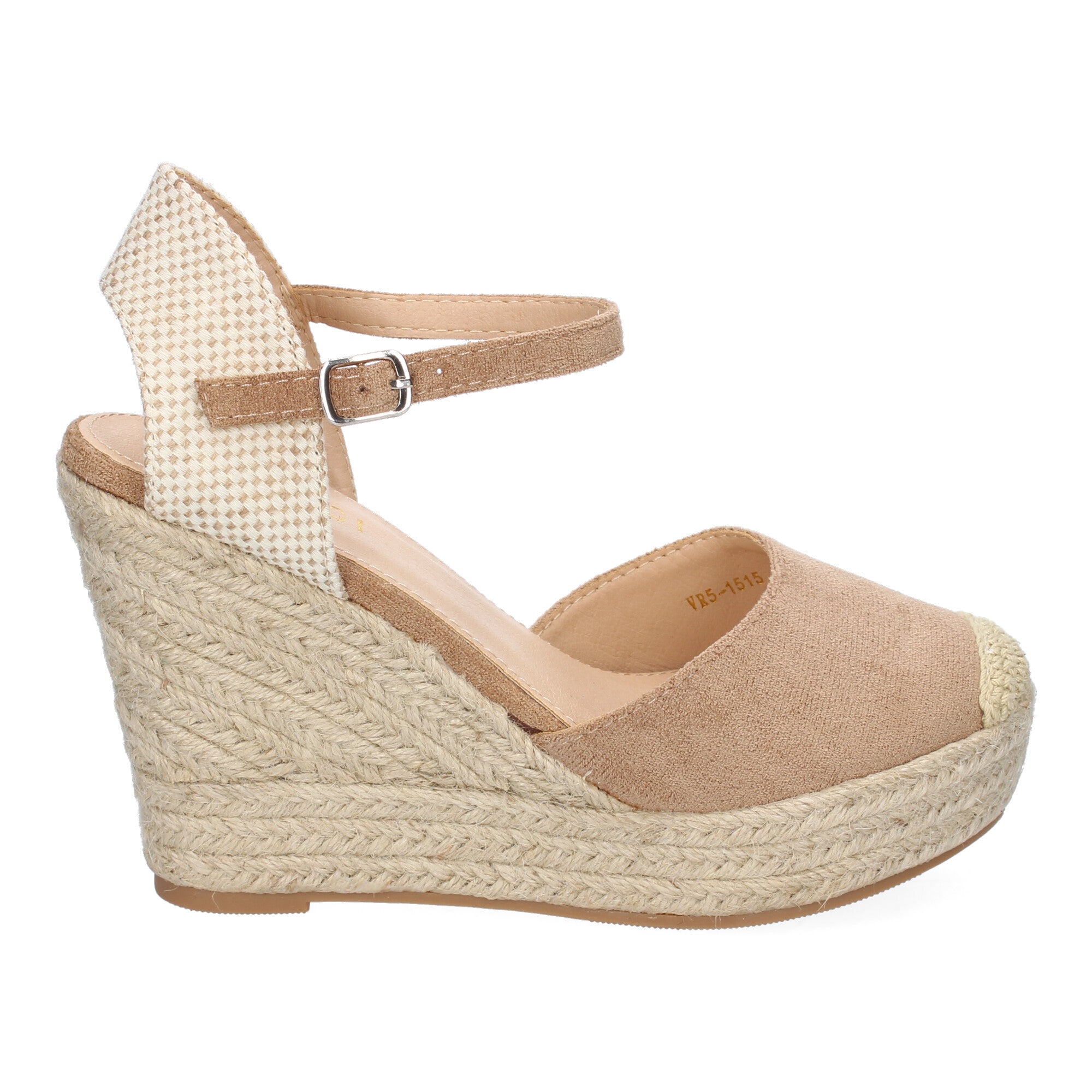Sandalia de Cuña de Yute para Mujer, Cómoda y Elegante con Diseño Moderno y Hebilla Ajustable