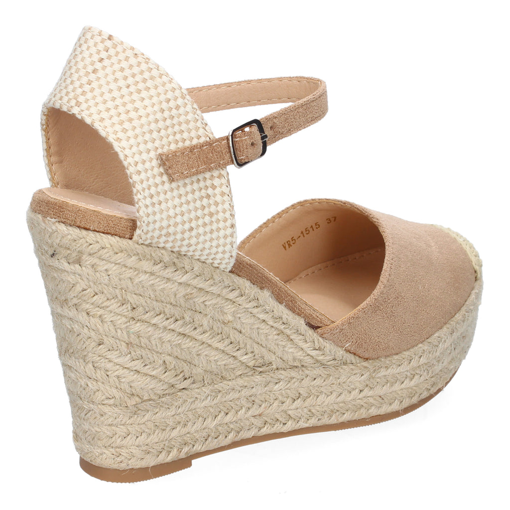 Sandalia de Cuña de Yute para Mujer, Cómoda y Elegante con Diseño Moderno y Hebilla Ajustable