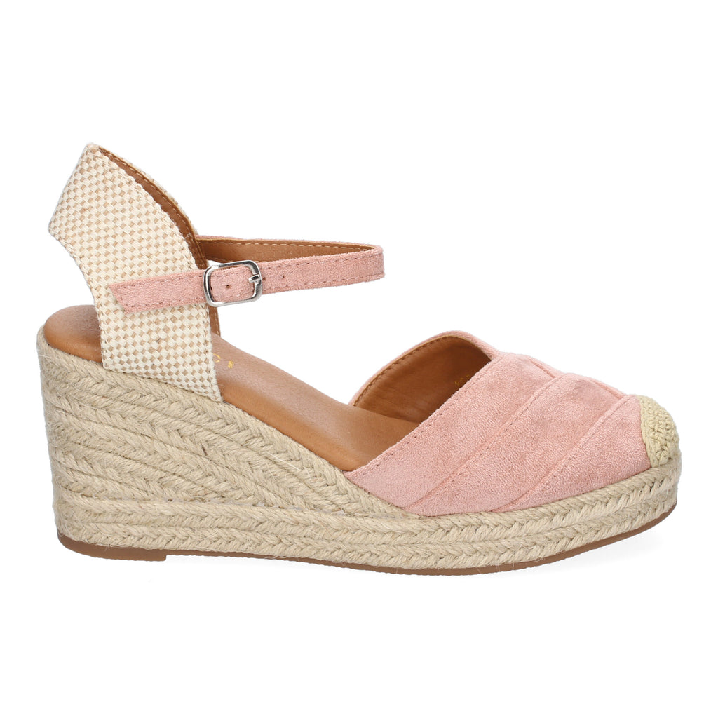 Sandalia de Cuña de Yute para Mujer, Cómoda y Elegante con Diseño Moderno y Hebilla Ajustable