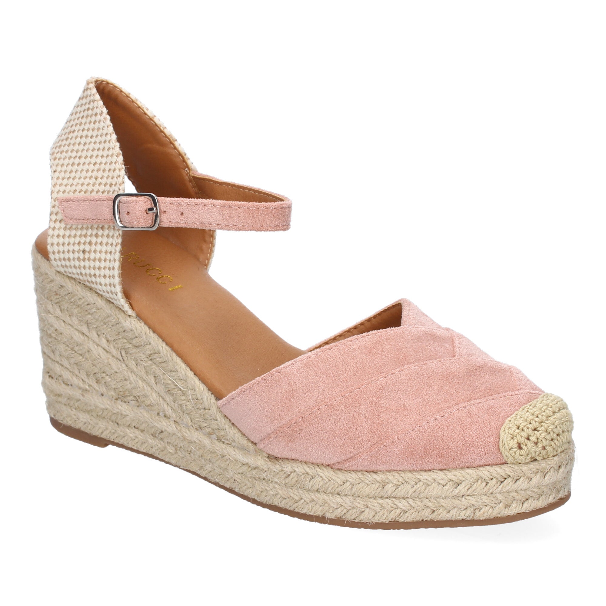 Sandalia de Cuña de Yute para Mujer, Cómoda y Elegante con Diseño Moderno y Hebilla Ajustable