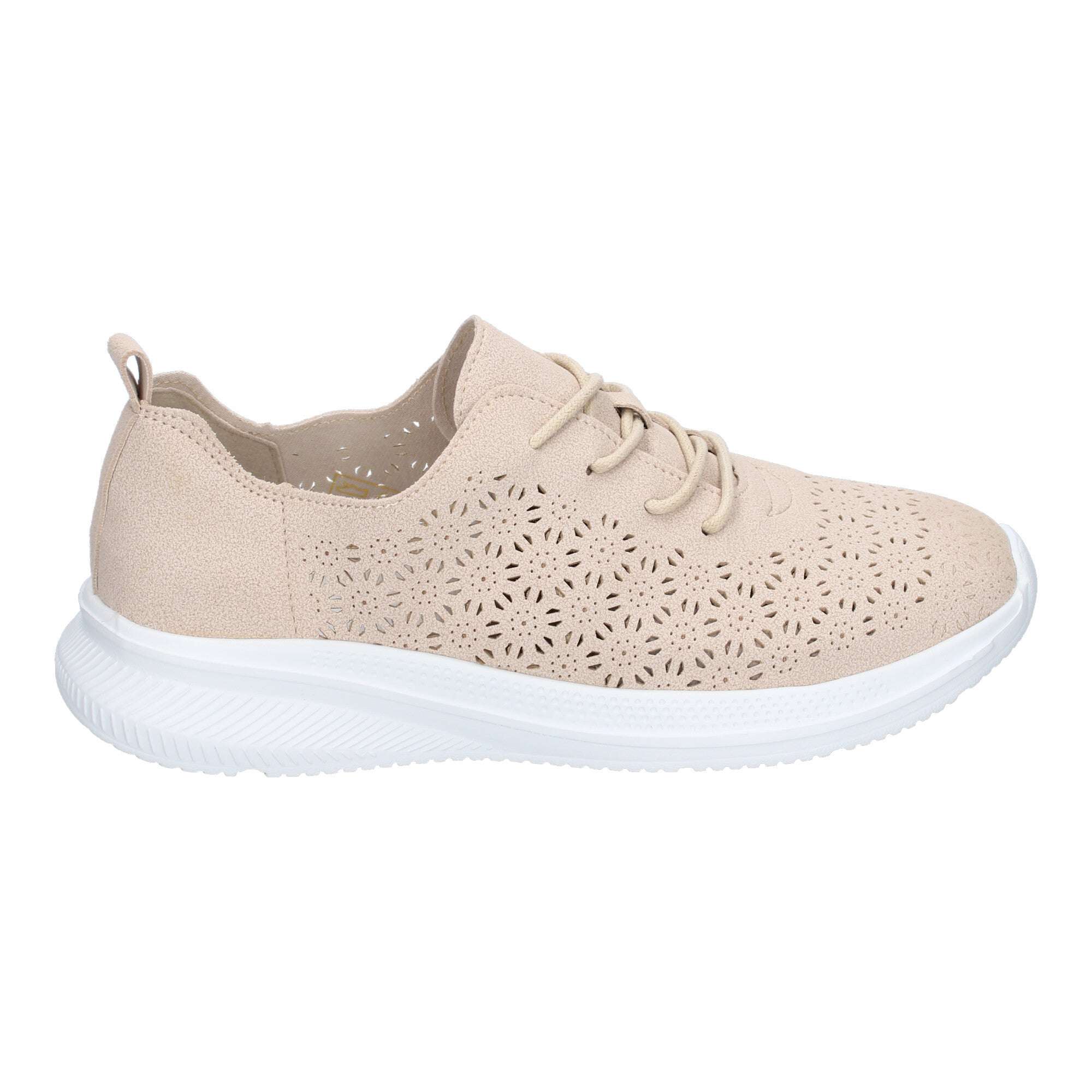 Zapatilla Deportiva de Mujer Casual Beige