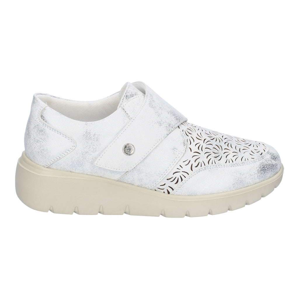 Zapatillas Casual de Mujer Diseño Moderno y Elegante Plateado