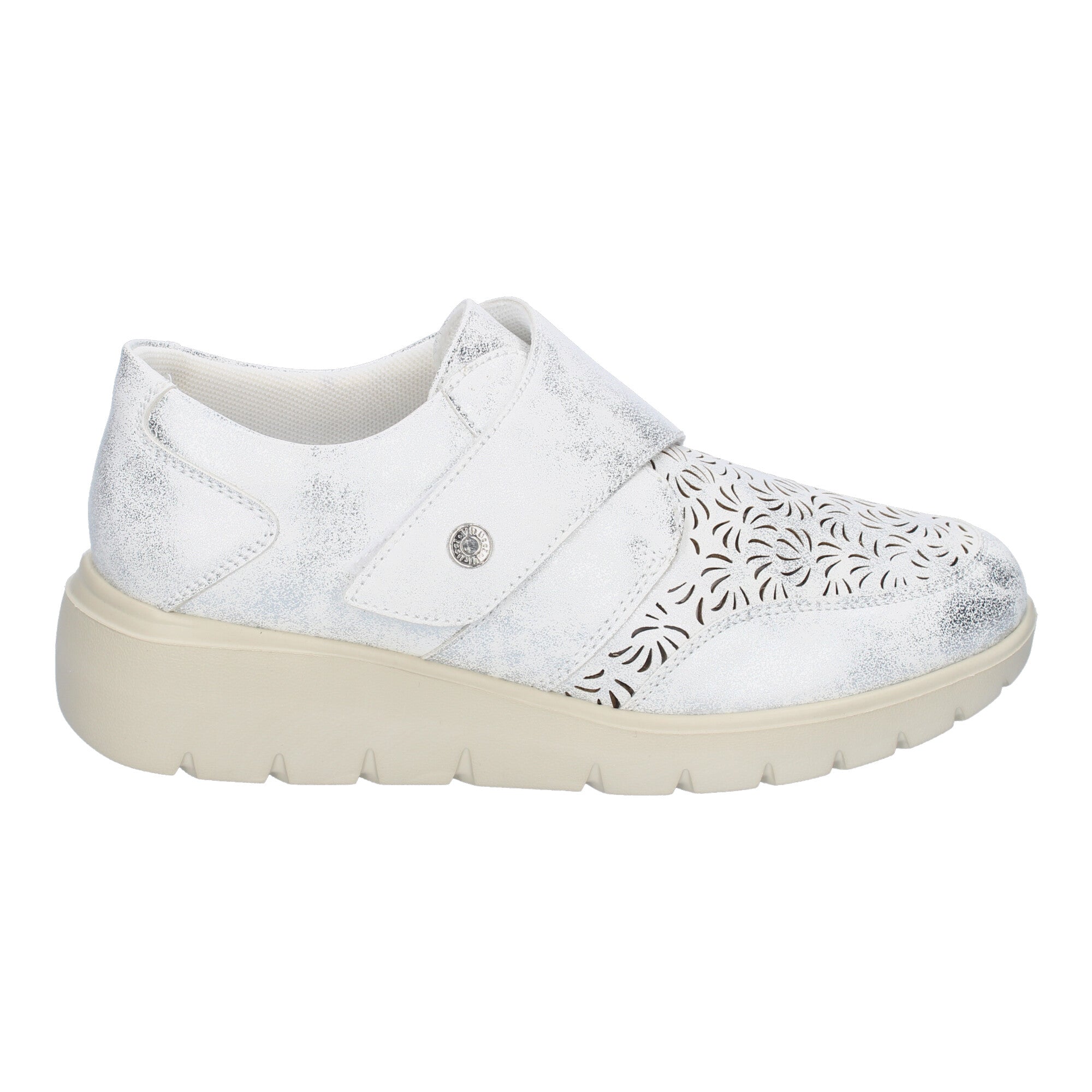 Zapatillas Casual de Mujer Diseño Moderno y Elegante Plateado