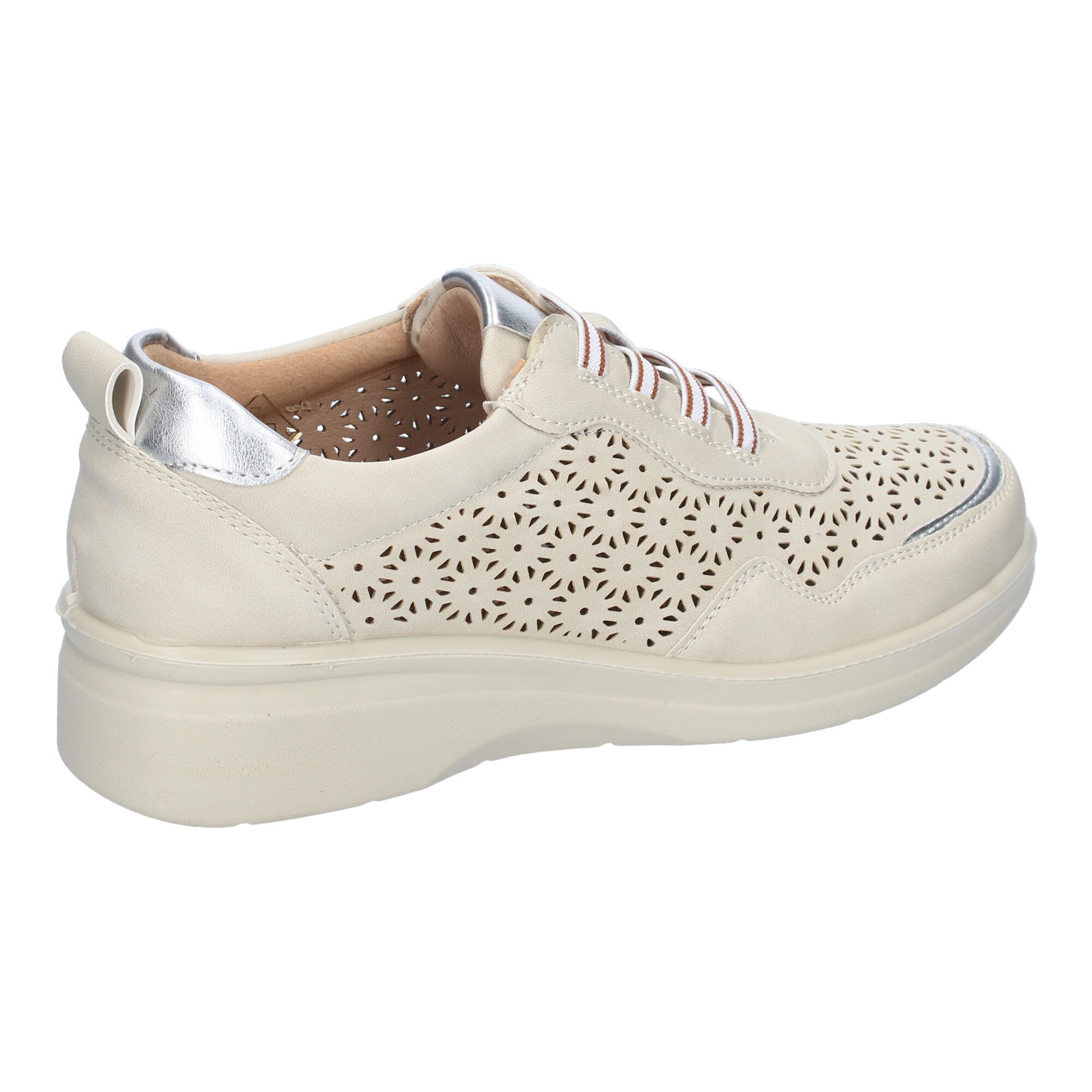 Zapatillas Casual Slip On de Mujer Comodas Elegante Beige