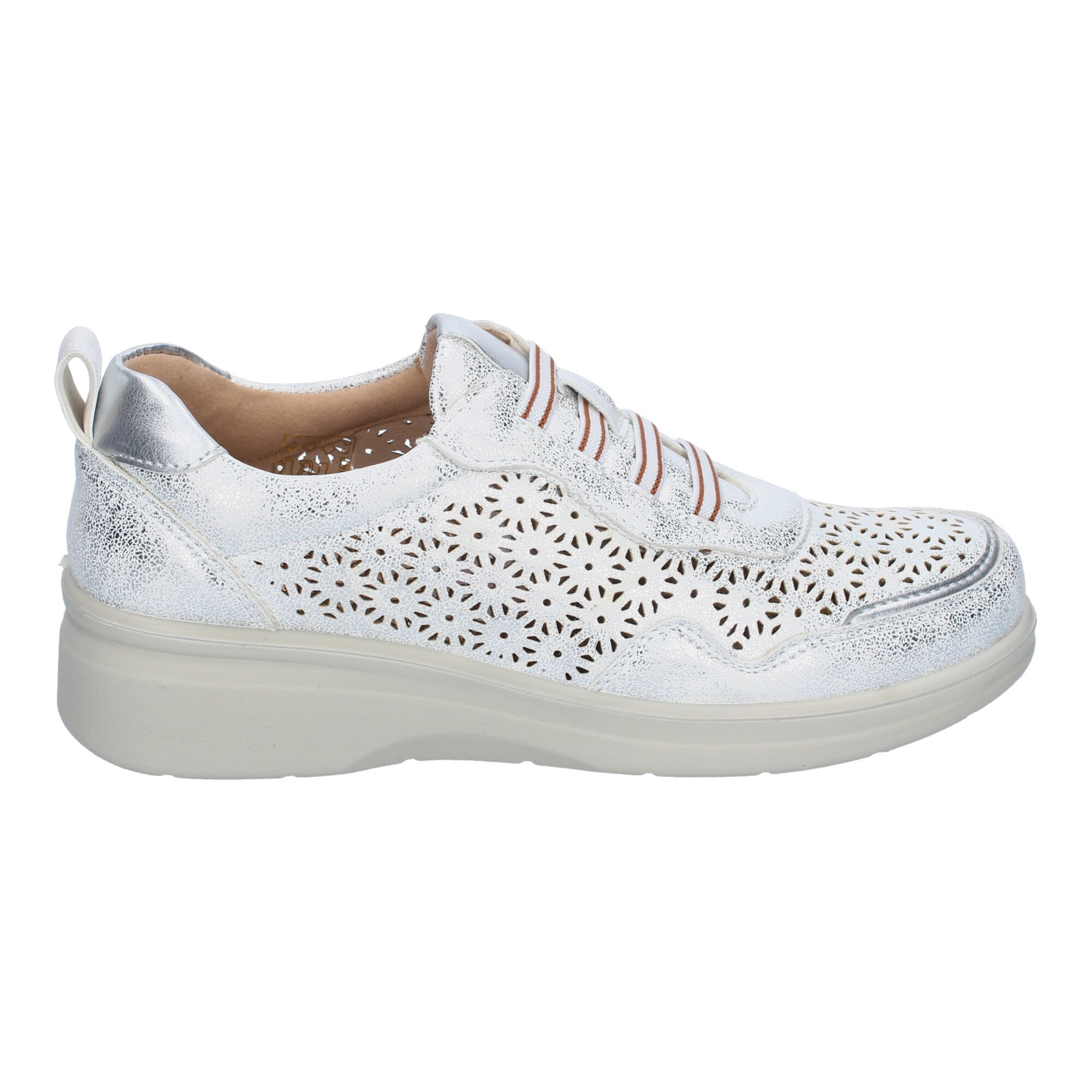 Zapatillas Casual Slip On de Mujer Comodas Elegantes Plateados