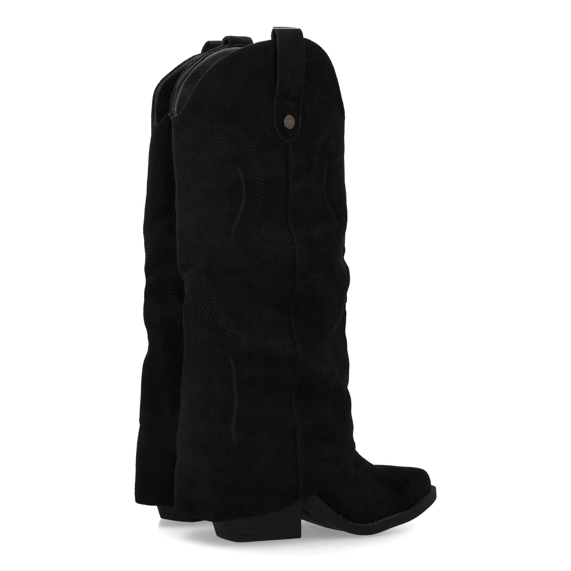 Bota Cowboy de Mujer con Tacón Cubano y Bordados