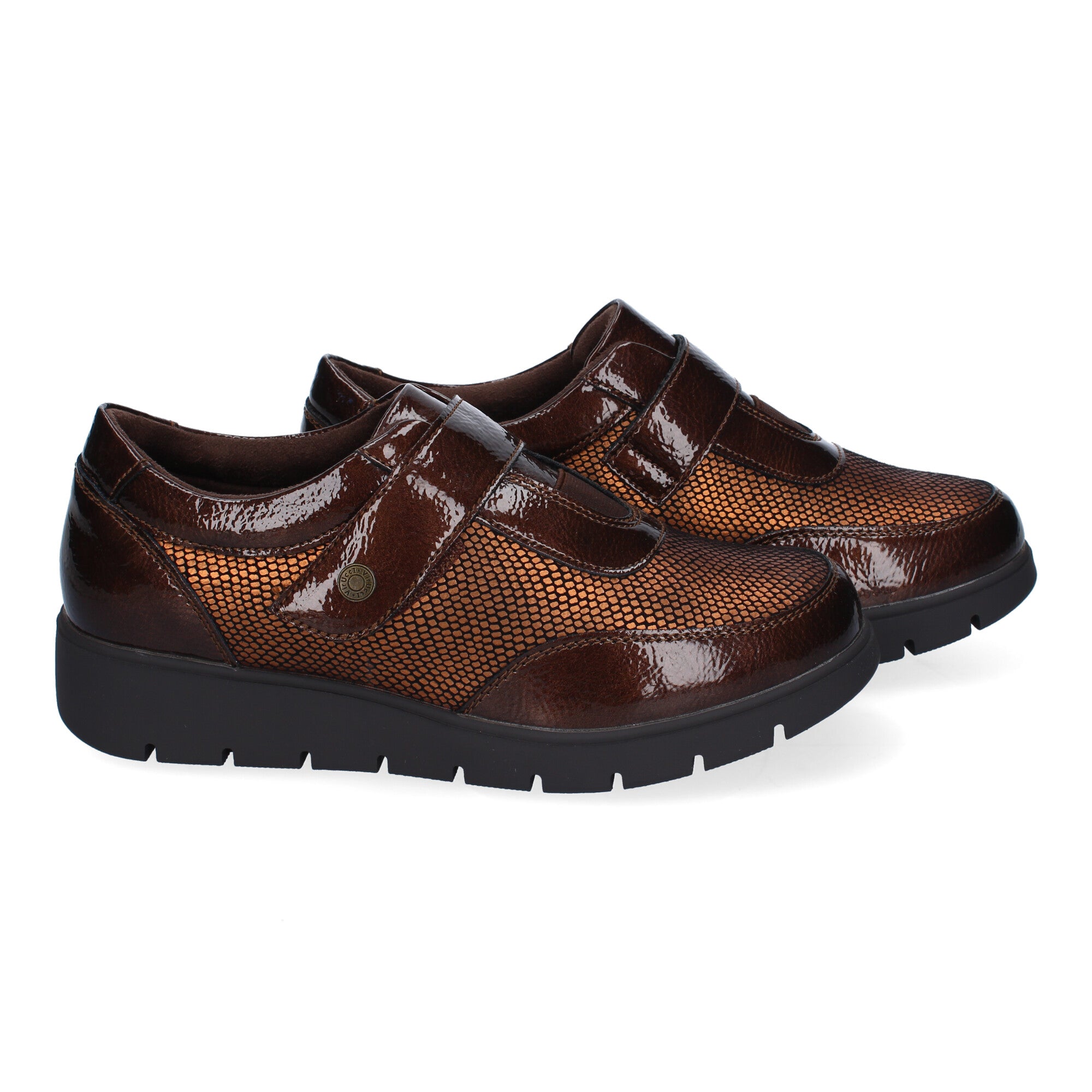 Zapatillas Casual de Mujer Comodas y Elegantes Bronce