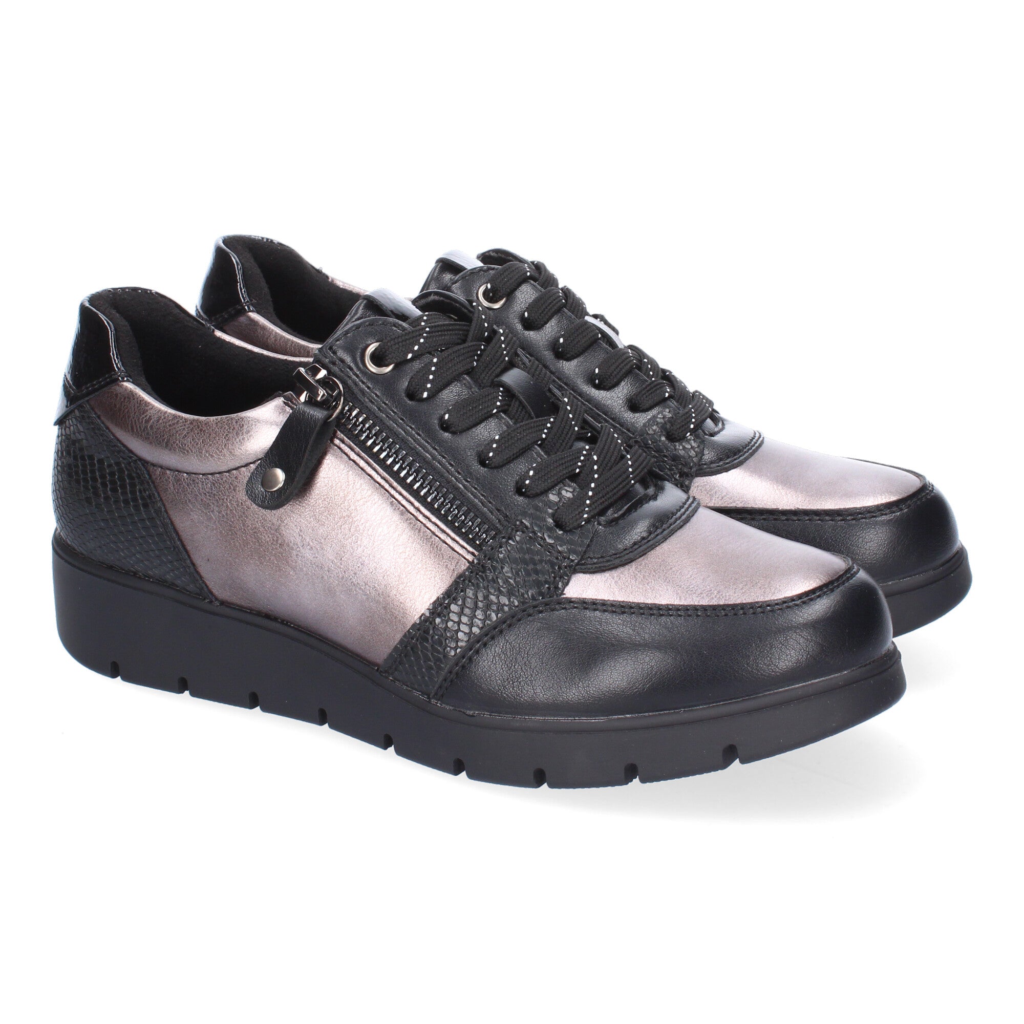Zapatillas Casual de Mujer Comodas y Elegantes Negras