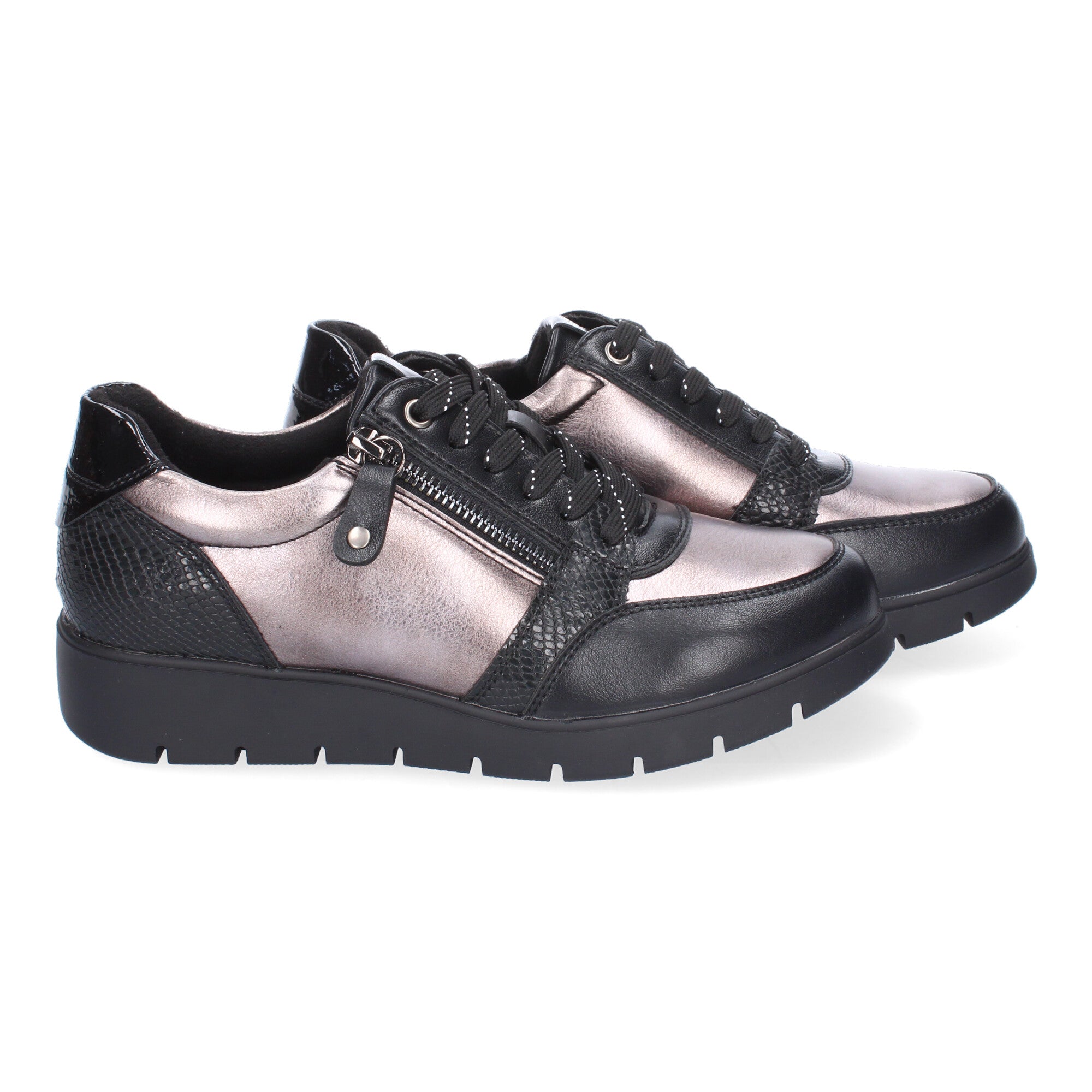 Zapatillas Casual de Mujer Comodas y Elegantes Negras