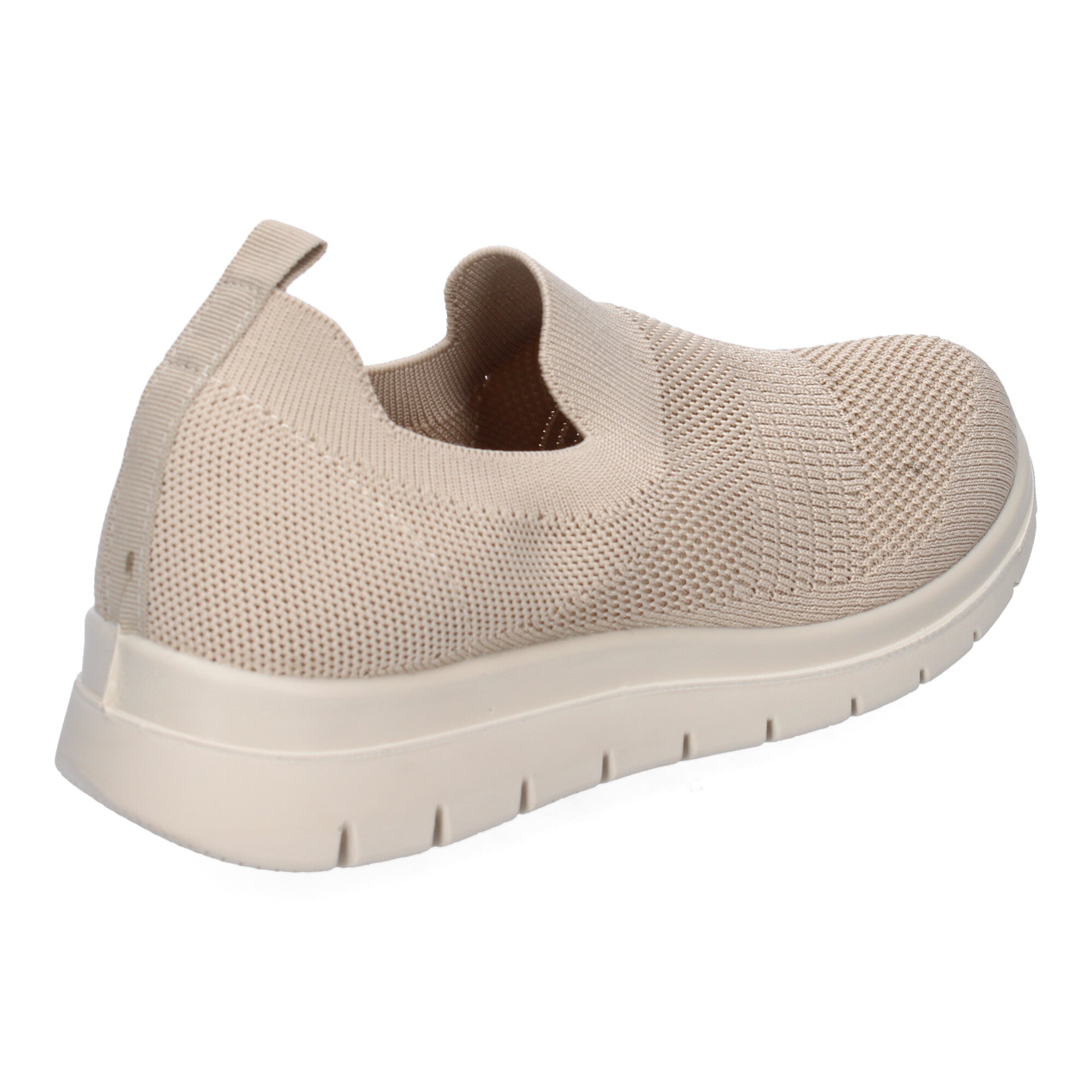 Zapatilla Plana Comoda para Mujer Beige