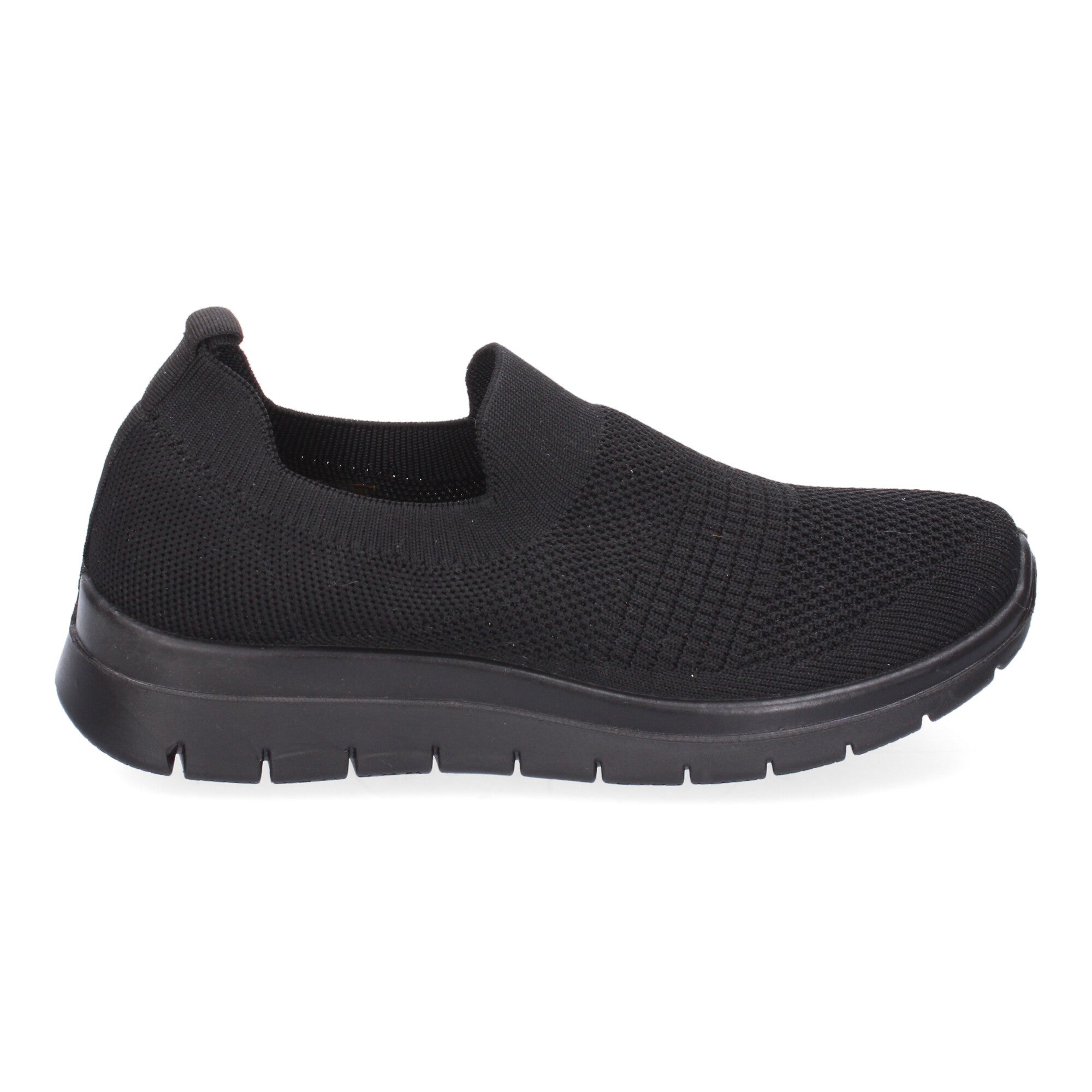 Zapatilla Plana Comoda para Mujer Negras