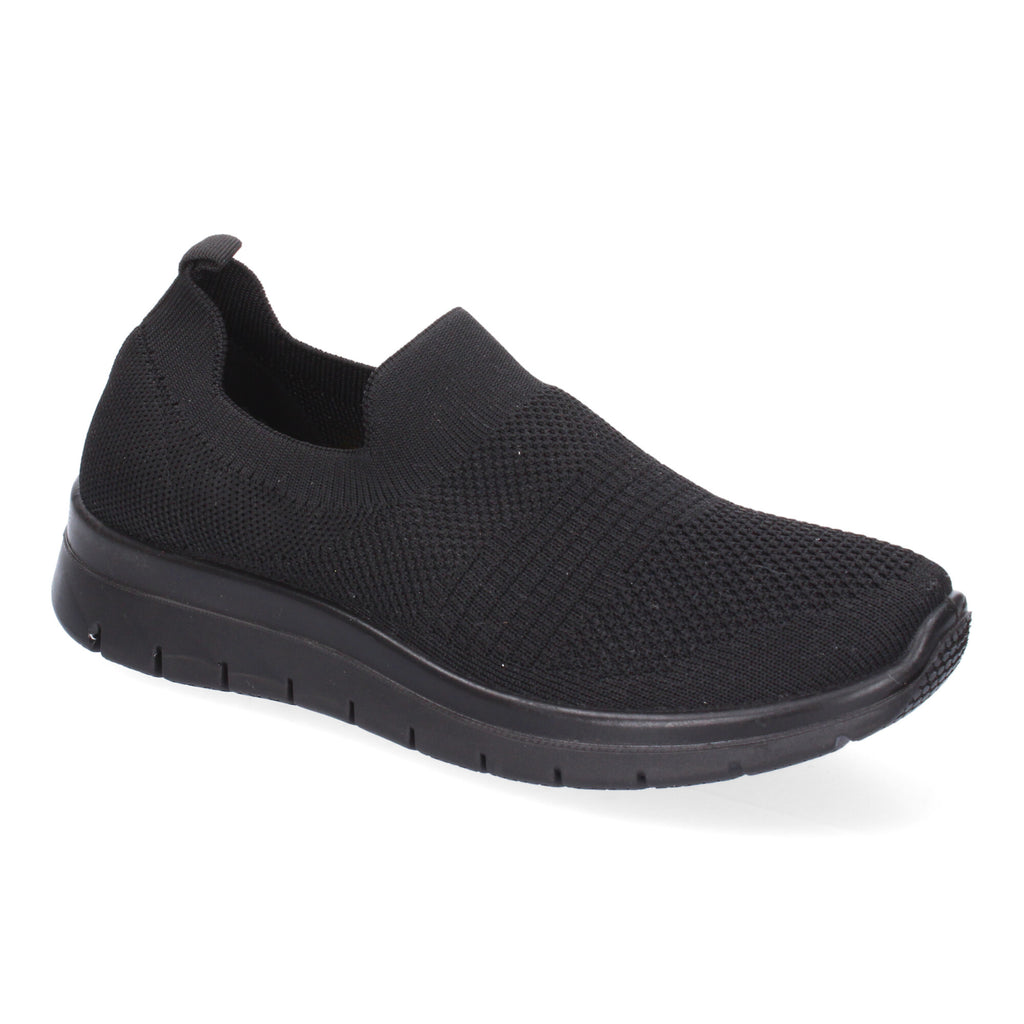 Zapatilla Plana Comoda para Mujer Negras