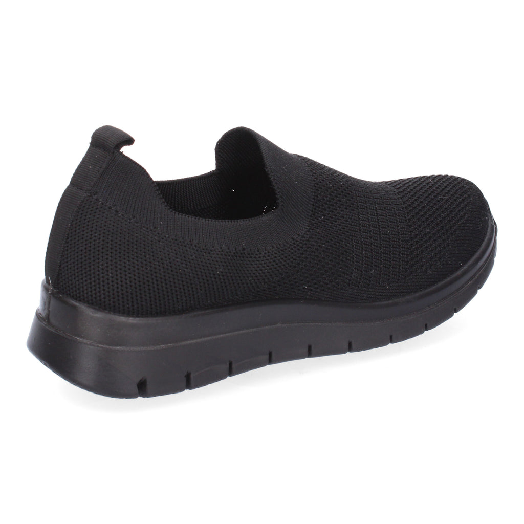 Zapatilla Plana Comoda para Mujer Negras