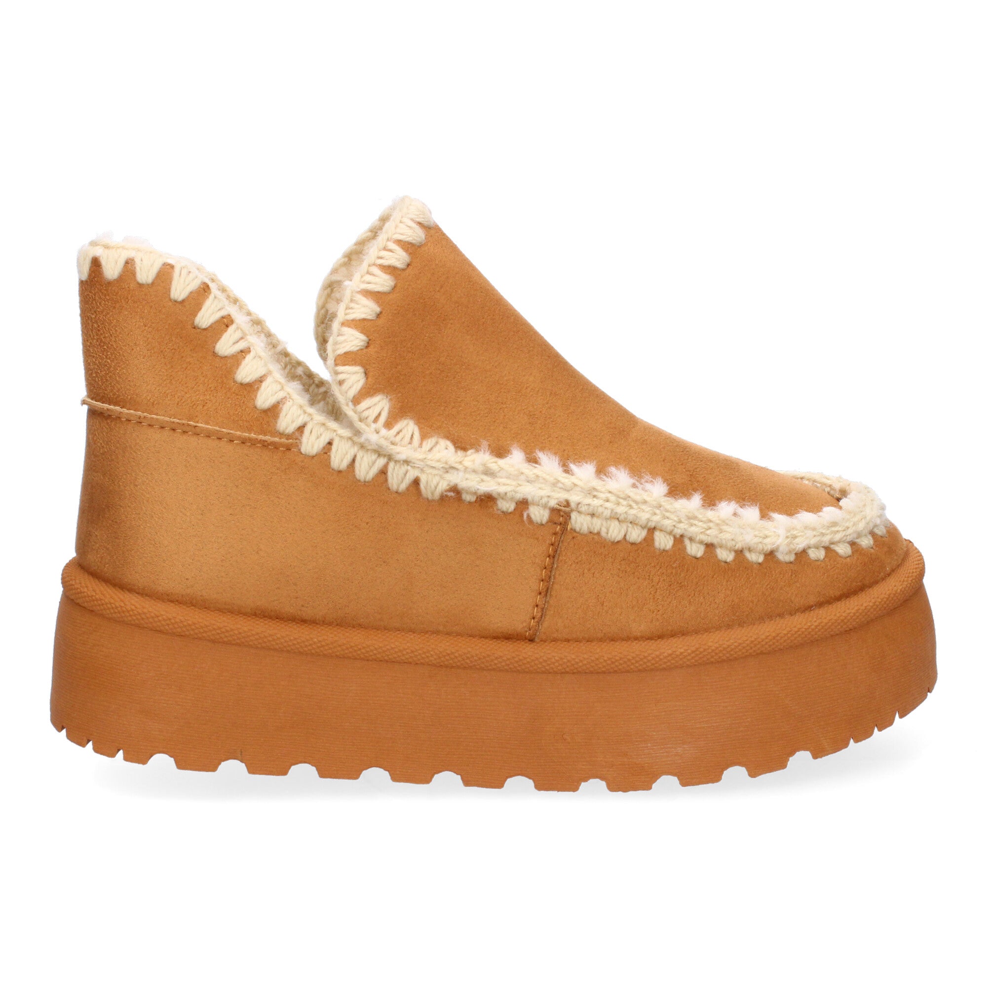 Botin con borreguillo interior cuero