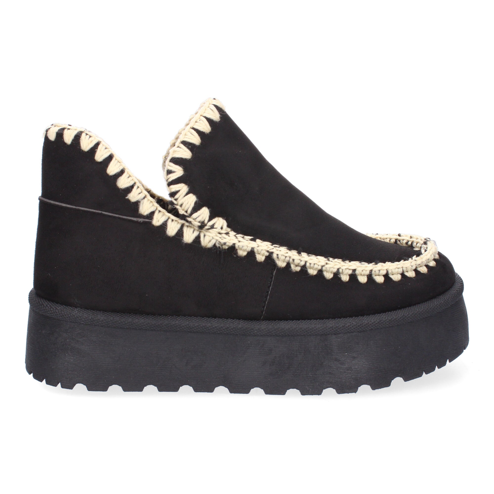 Botin con borreguillo interior negro