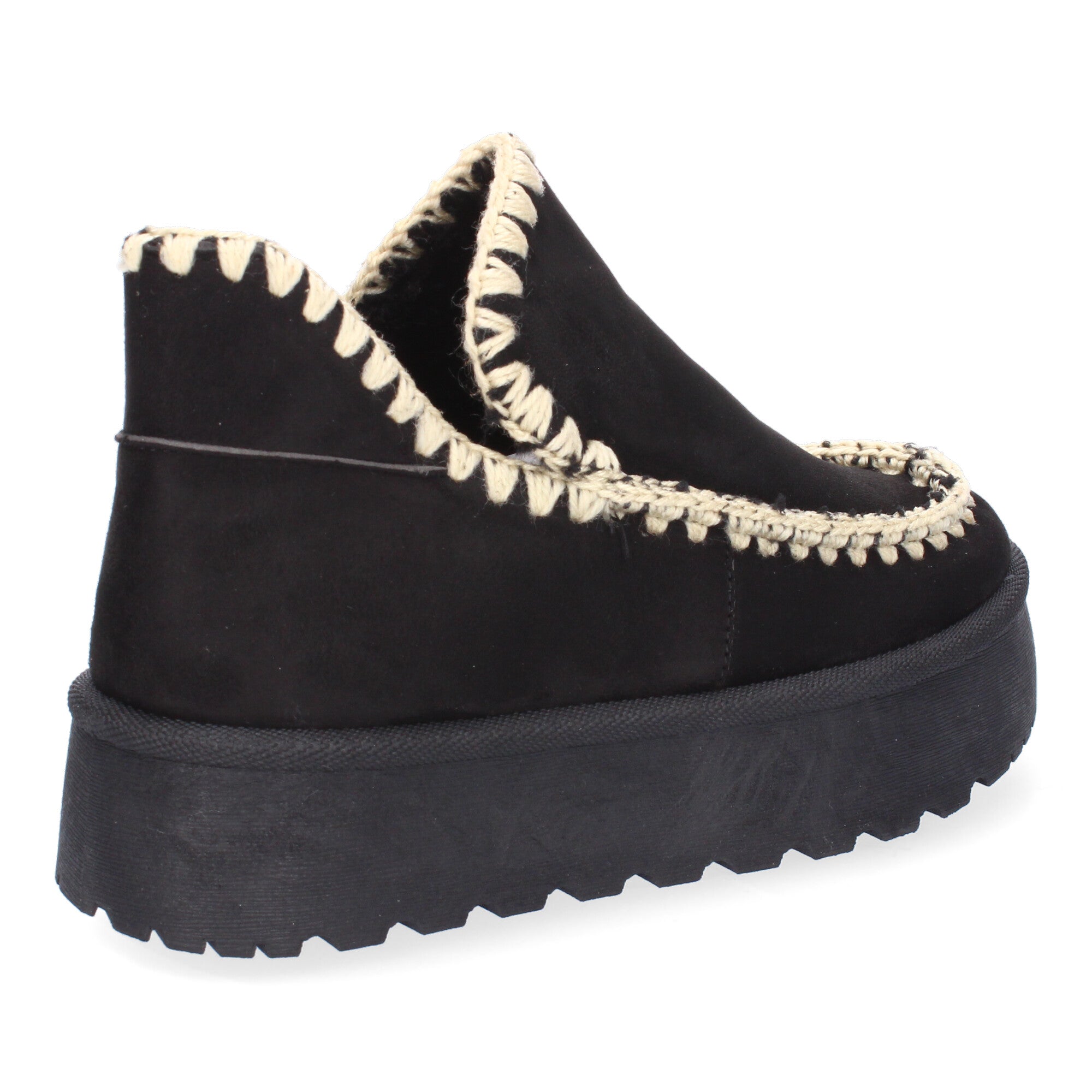 Botin con borreguillo interior negro
