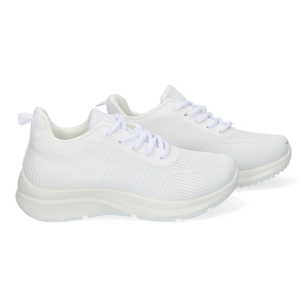 Zapatilla Deportiva de Mujer Diseño Moderno Blanca