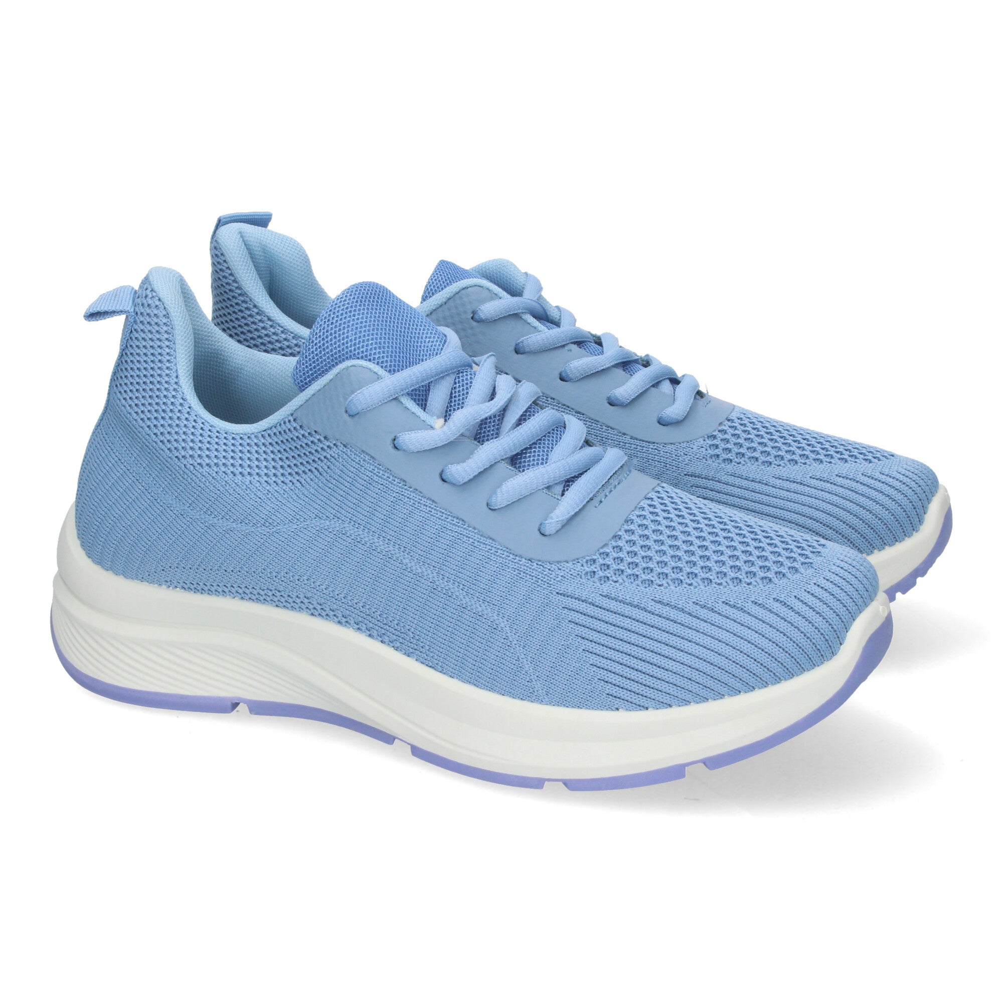 Zapatilla Deportiva de Mujer Diseño Moderno Celeste