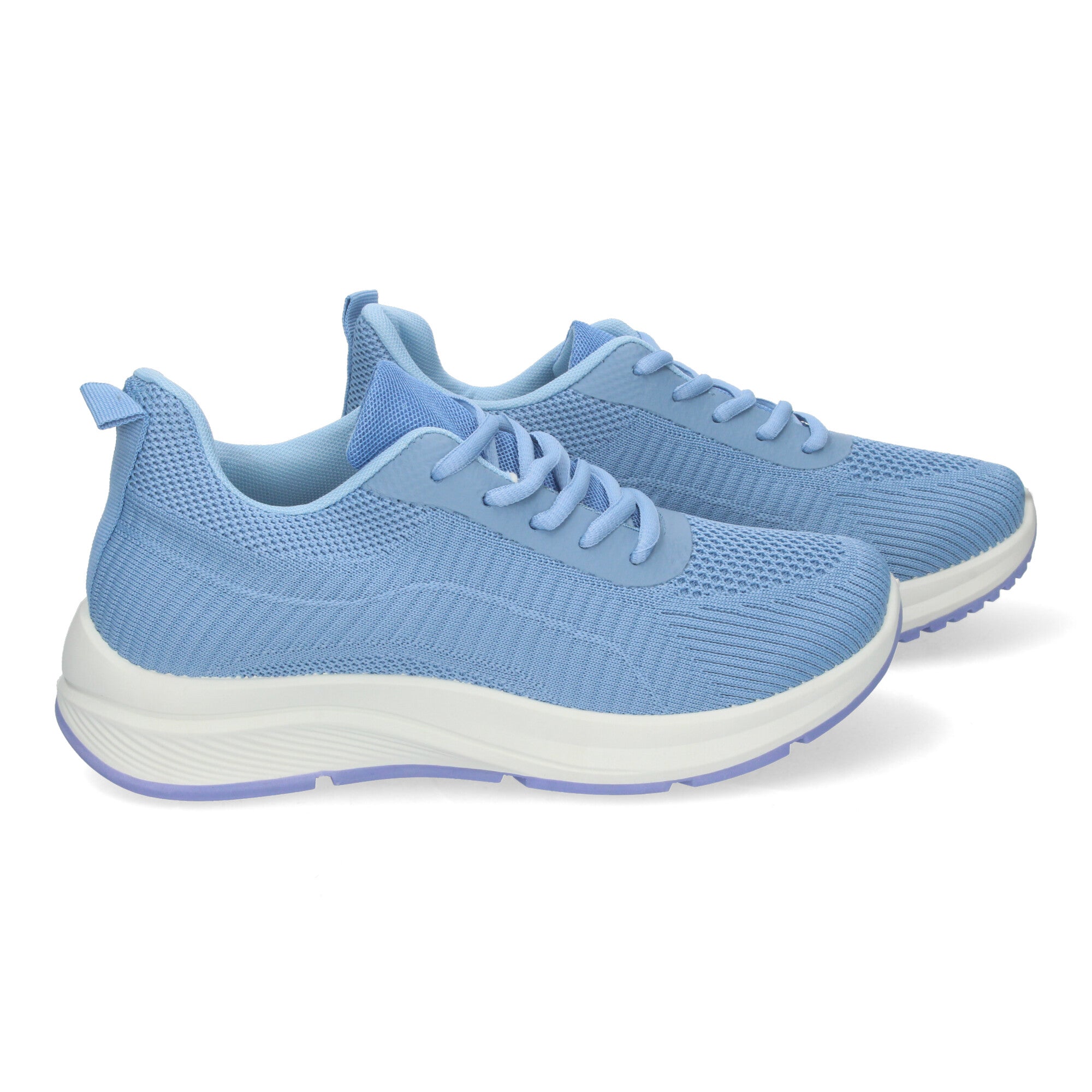 Zapatilla Deportiva de Mujer Diseño Moderno Celeste