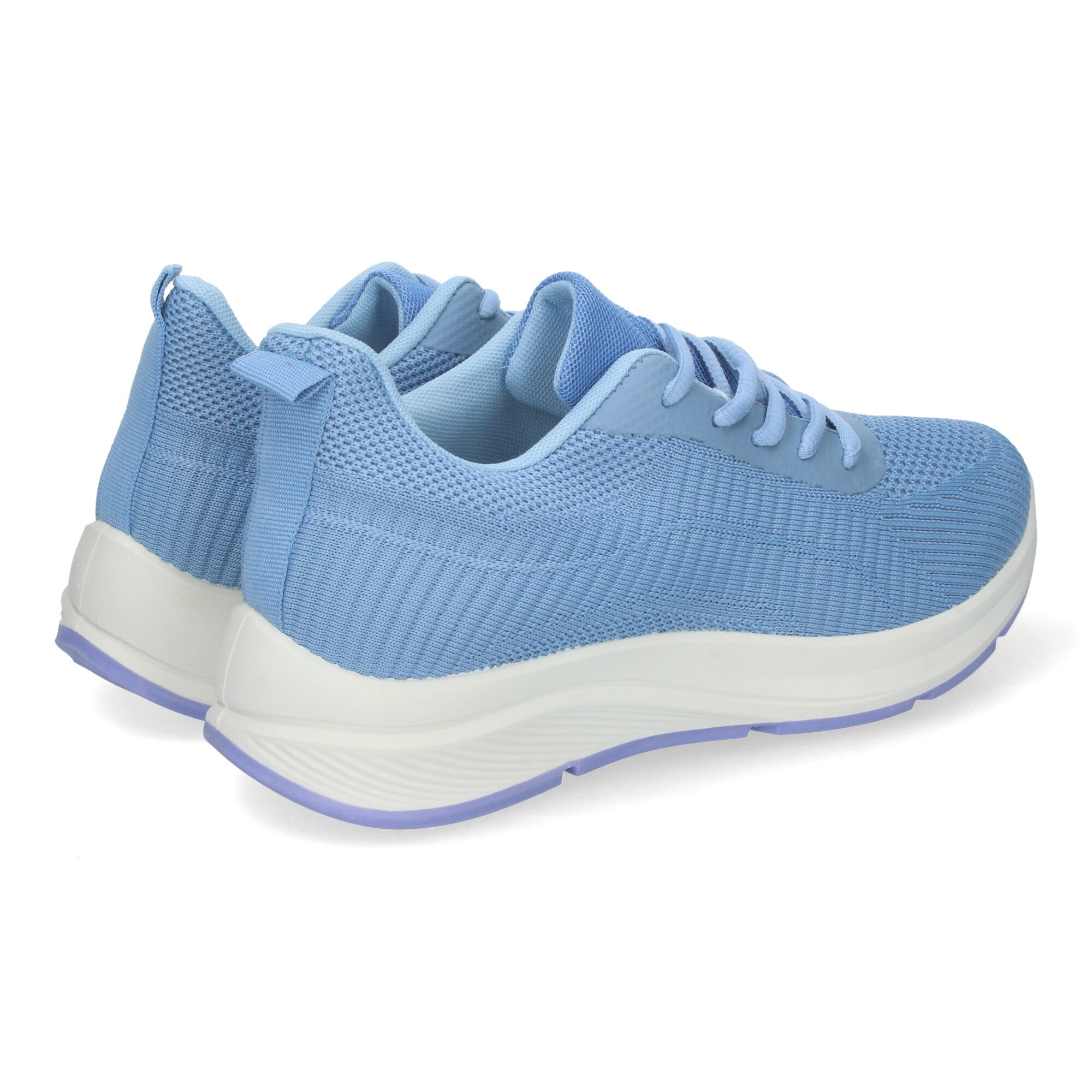 Zapatilla Deportiva de Mujer Diseño Moderno Celeste
