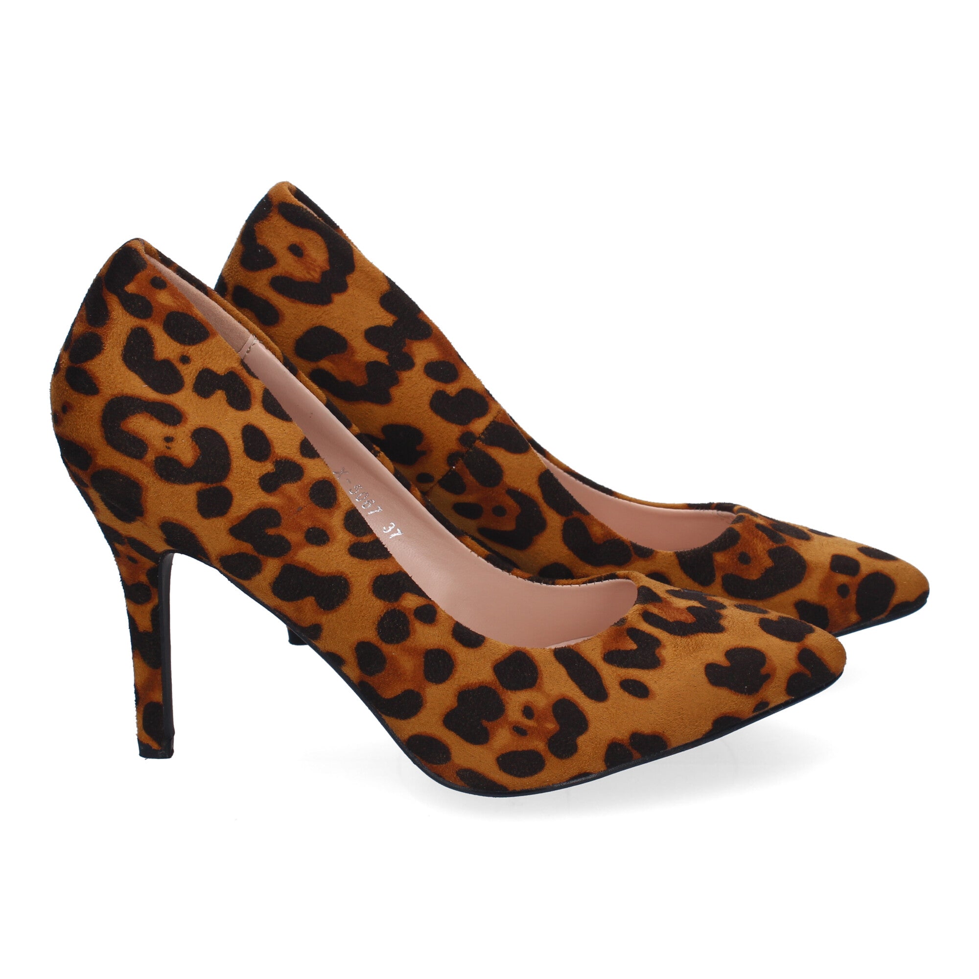 Zapato Leopardo Animal Print De Salón con Tacon Fino