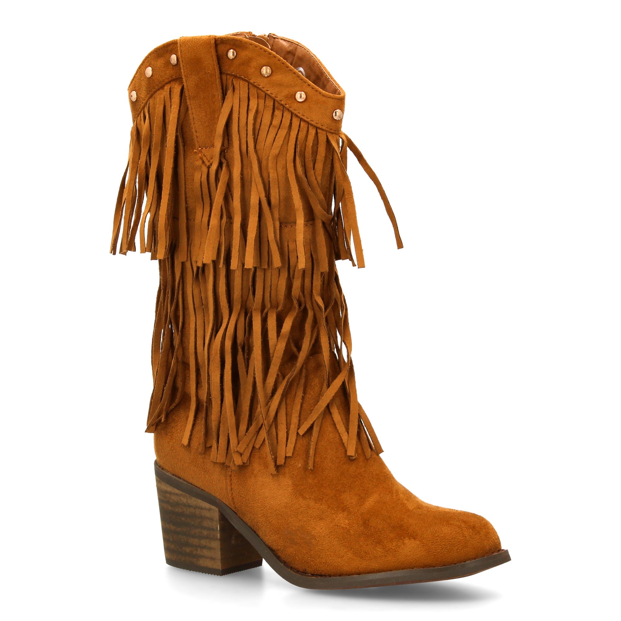 Bota cowboy flecos