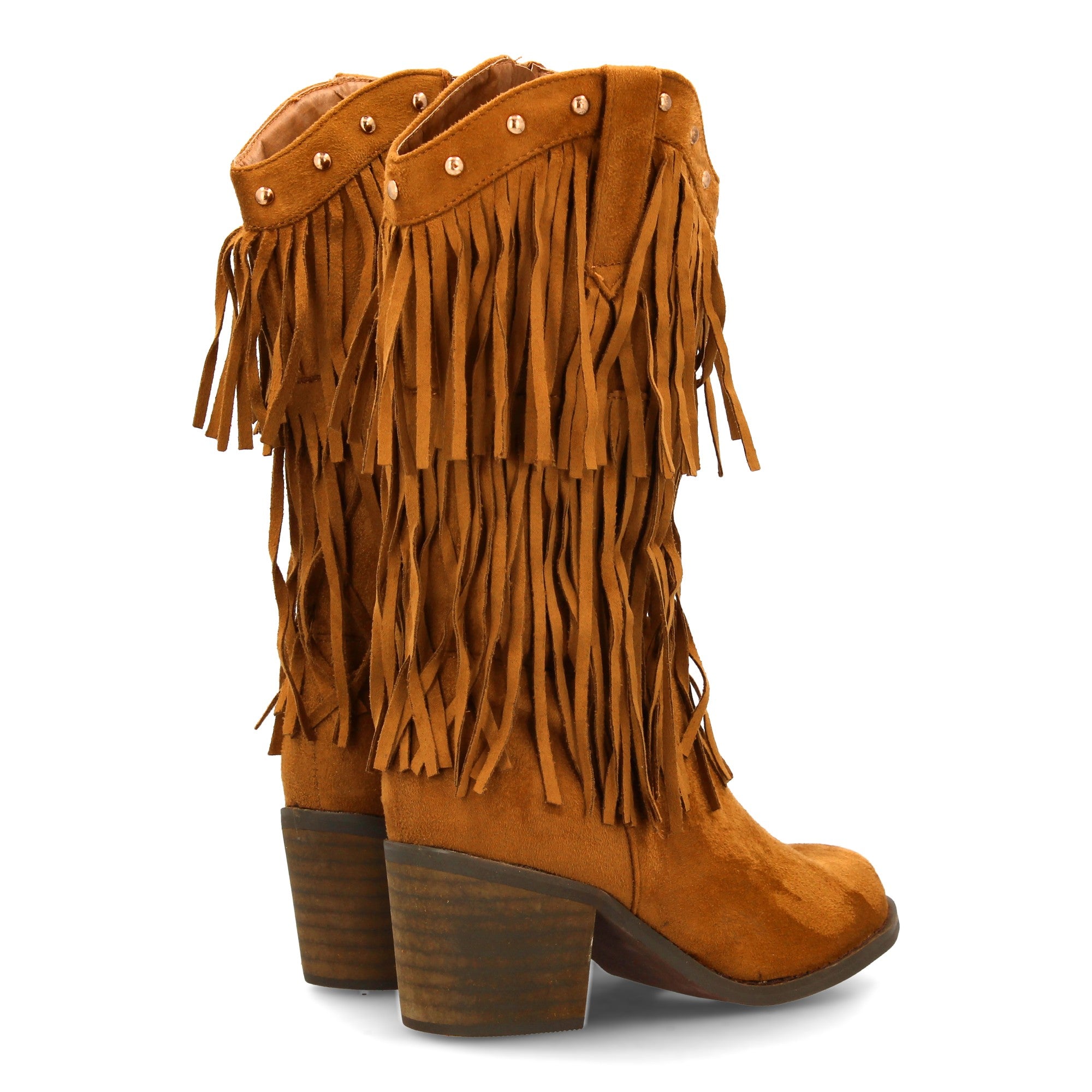 Bota cowboy flecos