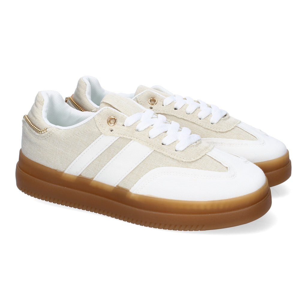 Zapatillas Casual de Mujer Comodas y Elegante Beige