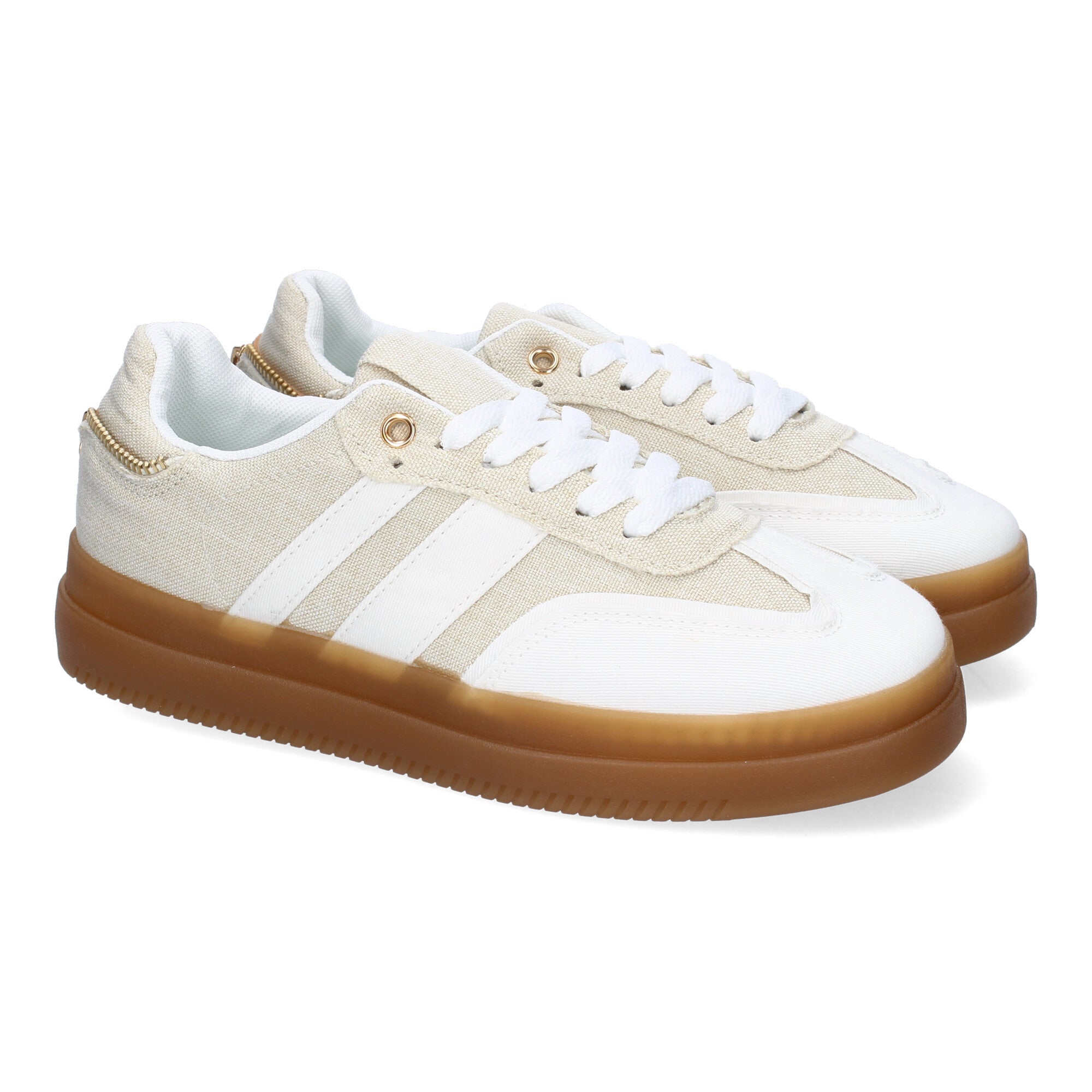 Zapatillas Casual de Mujer Comodas y Elegante Beige