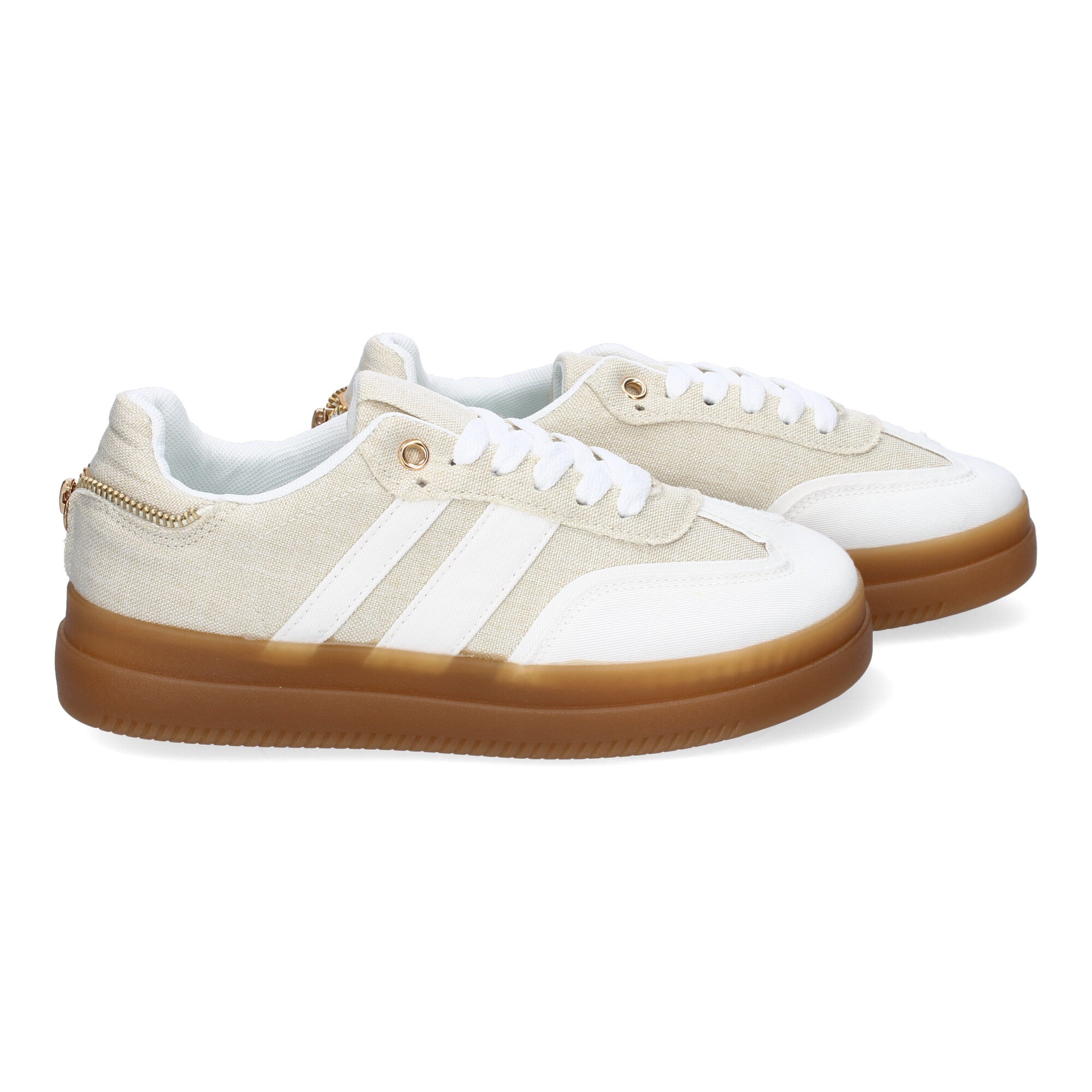 Zapatillas Casual de Mujer Comodas y Elegante Beige