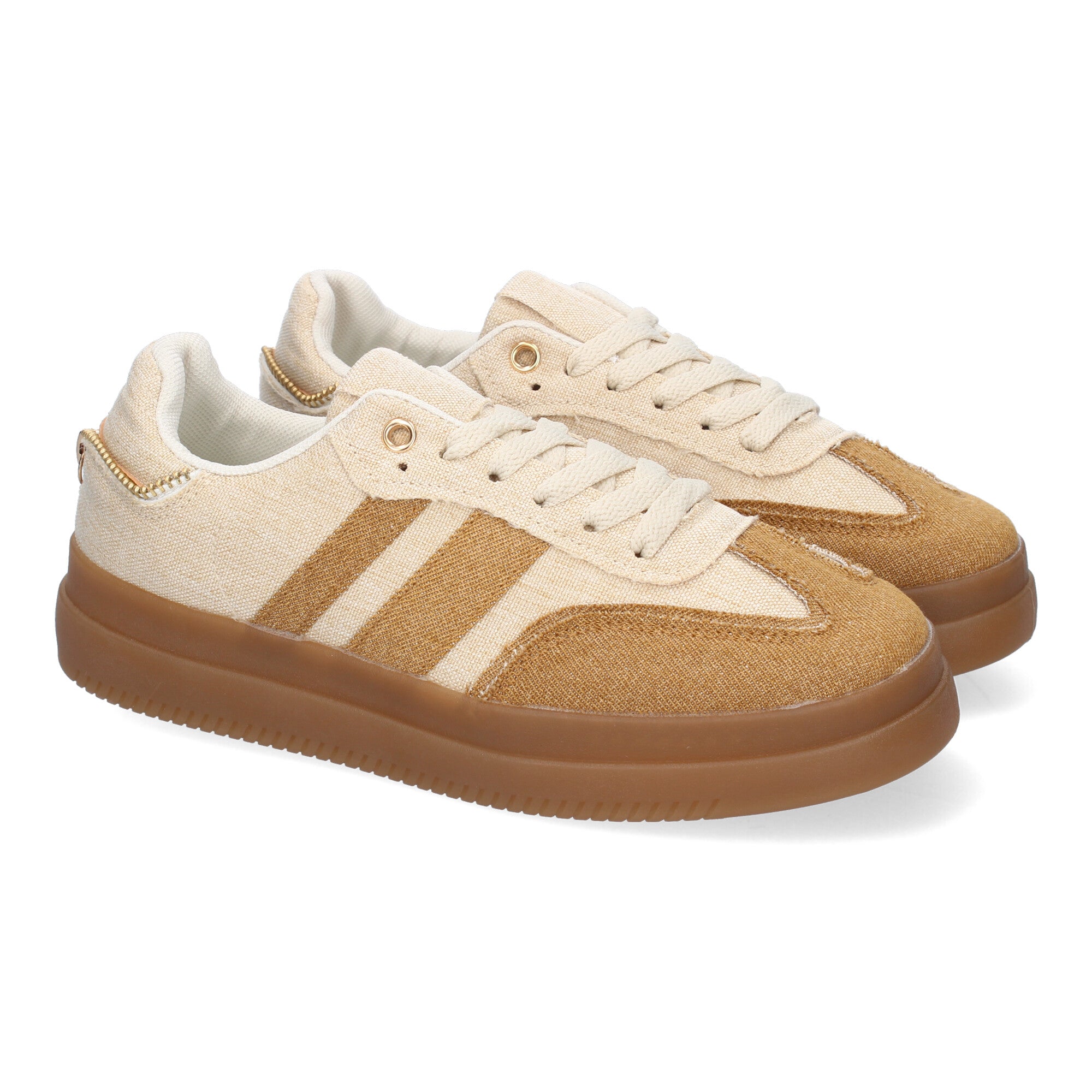 Zapatillas Casual de Mujer Comodas y Elegantes Camel
