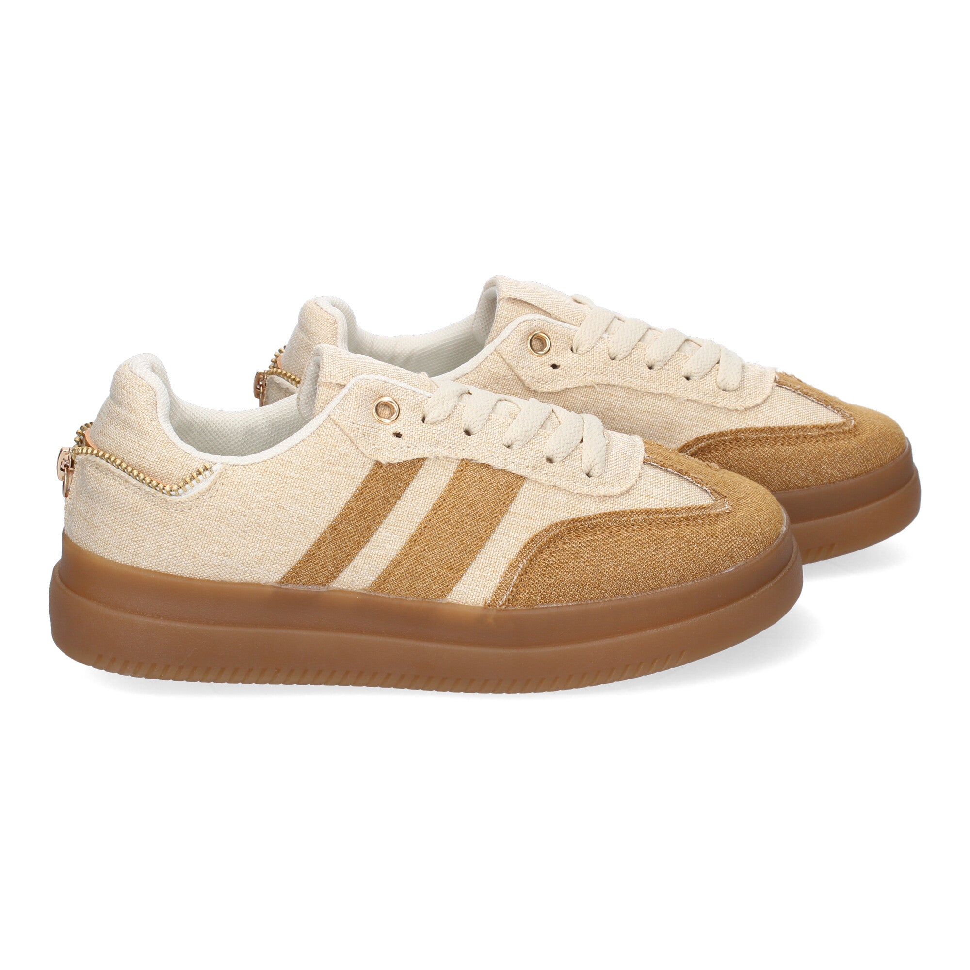 Zapatillas Casual de Mujer Comodas y Elegantes Camel
