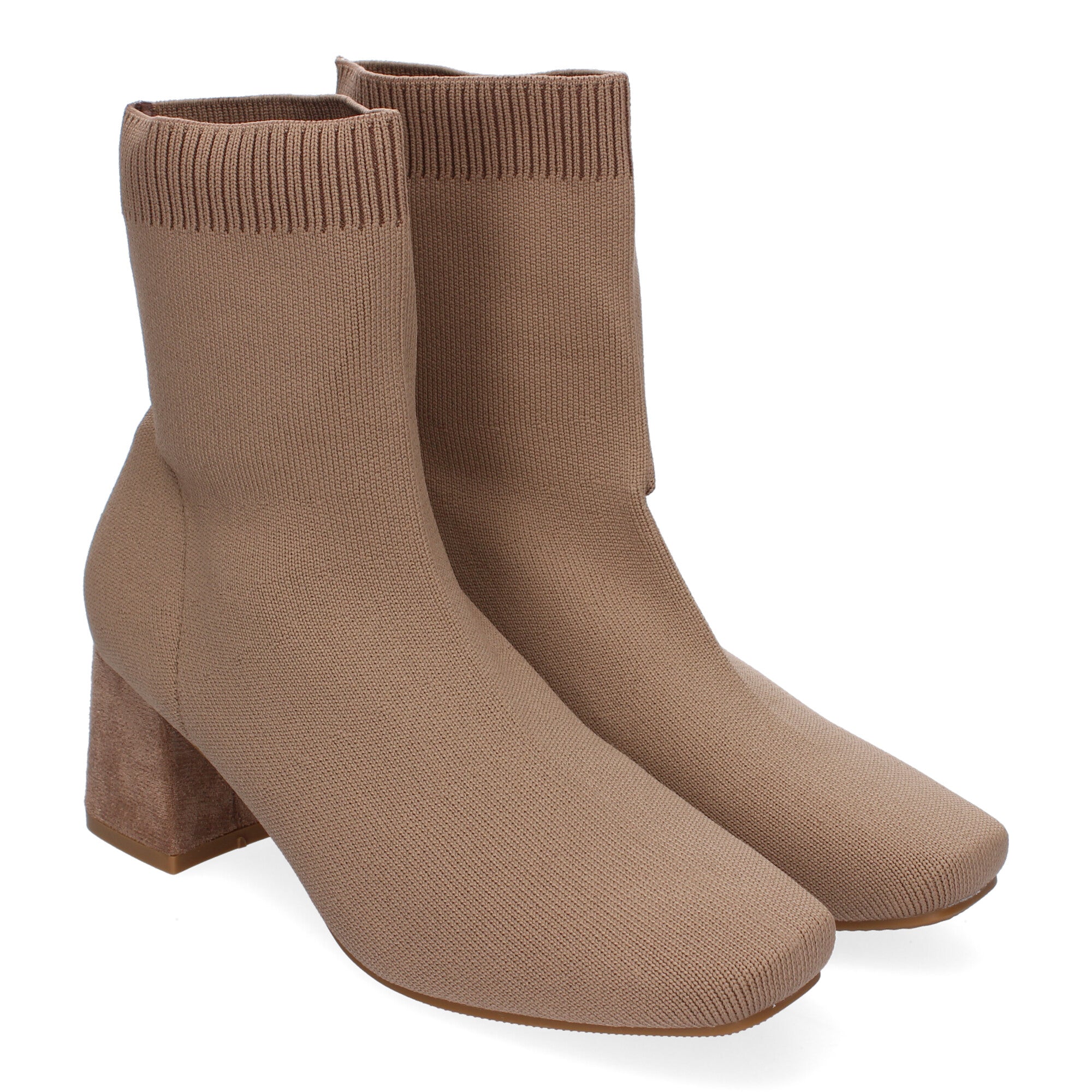 Botin kaki elástico