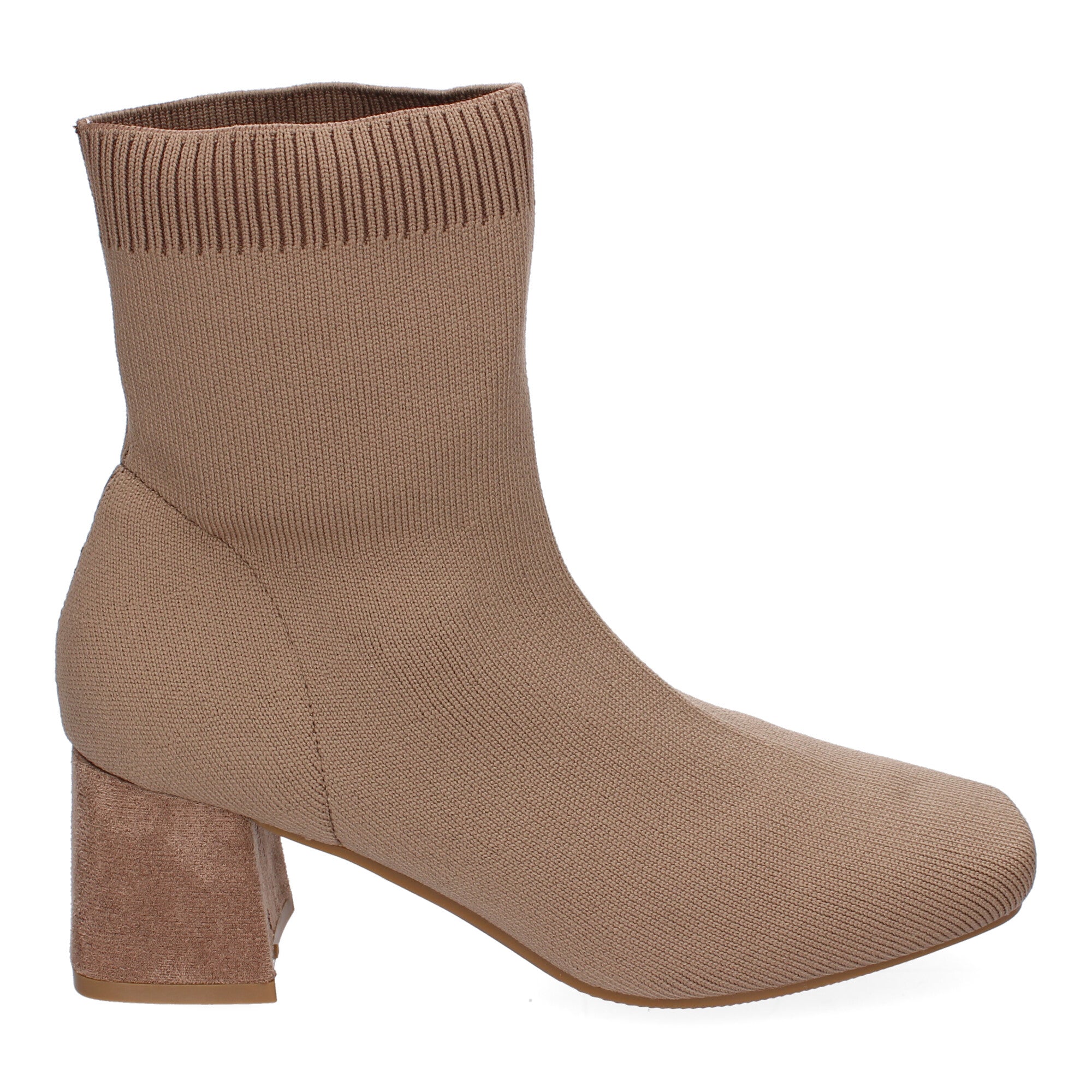 Botin kaki elástico