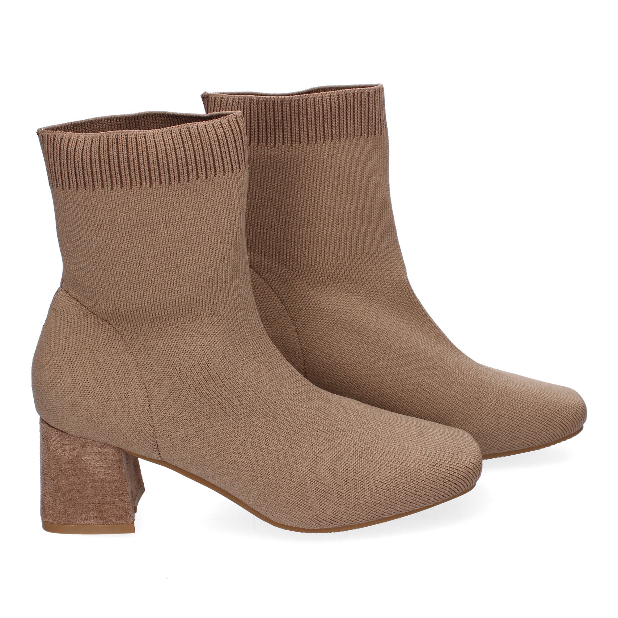 Botin kaki elástico