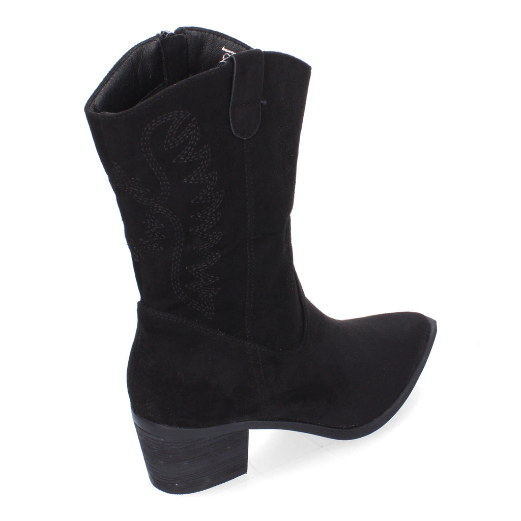Bota Campera para Mujer con Bordados y Punta Fina