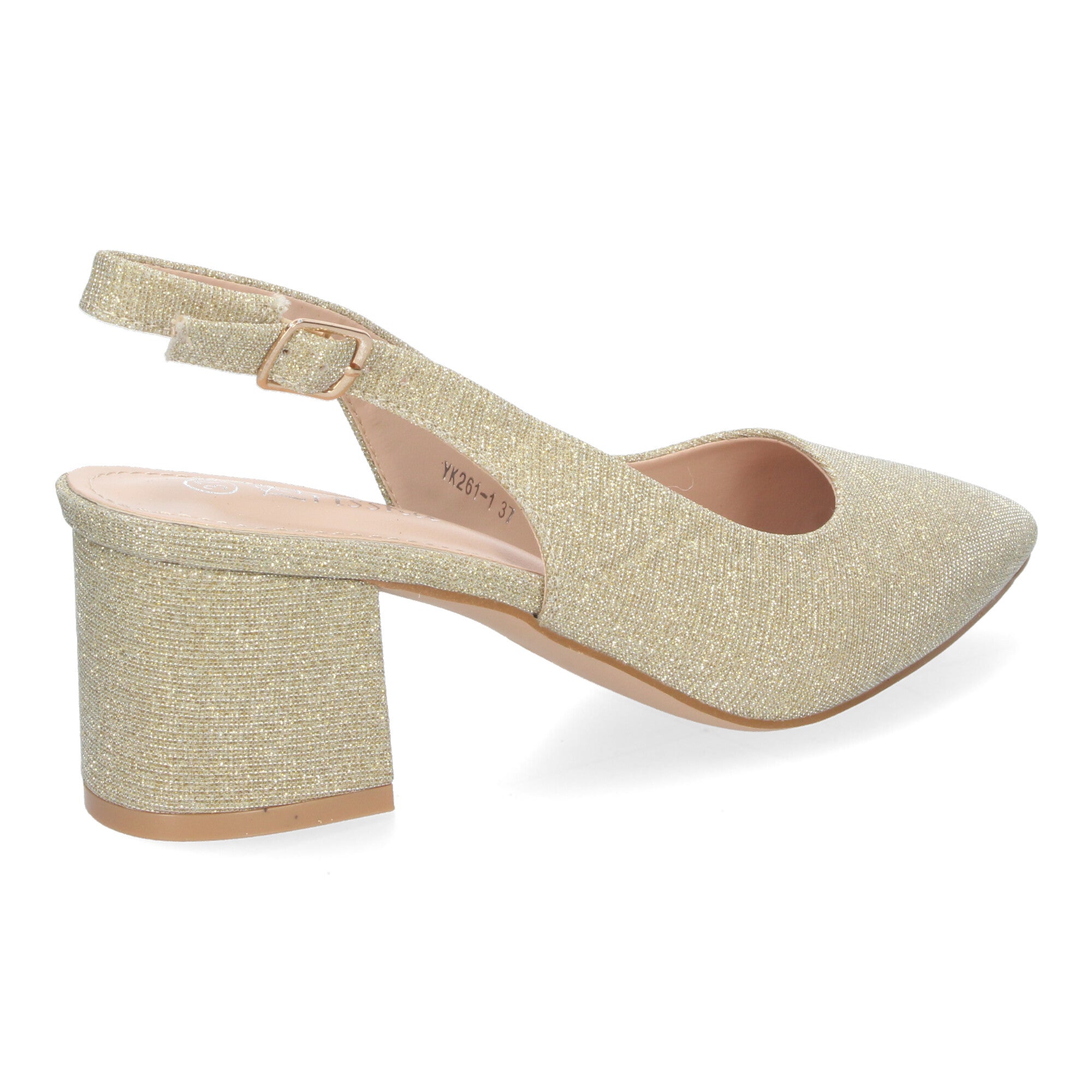Zapato Dorado de Salón para Mujer