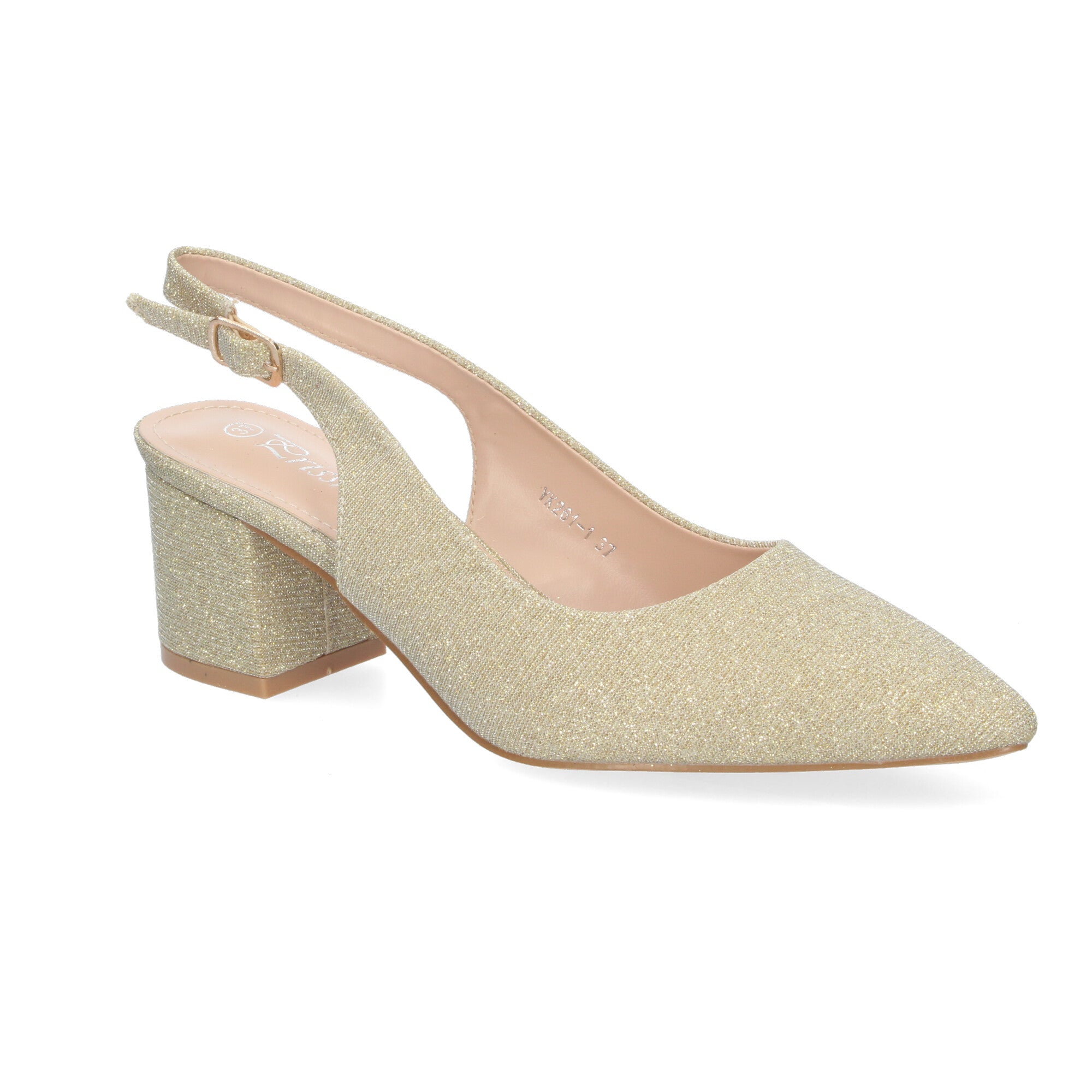 Zapato Dorado de Salón para Mujer
