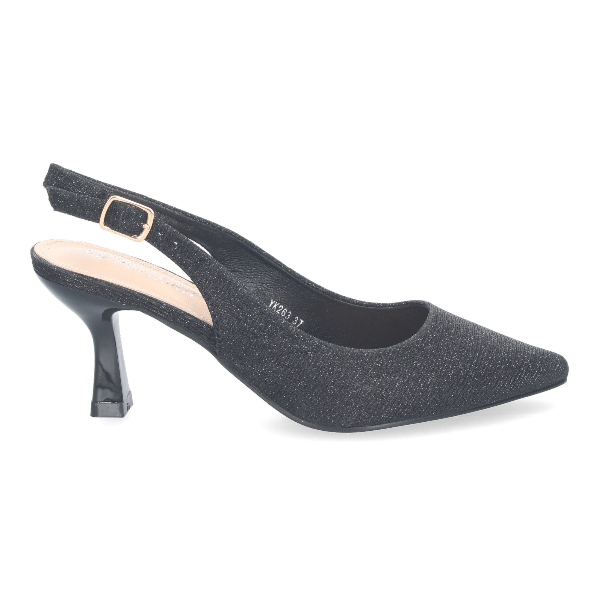 Zapato Negro de Salón para Mujer Diseño Elegante