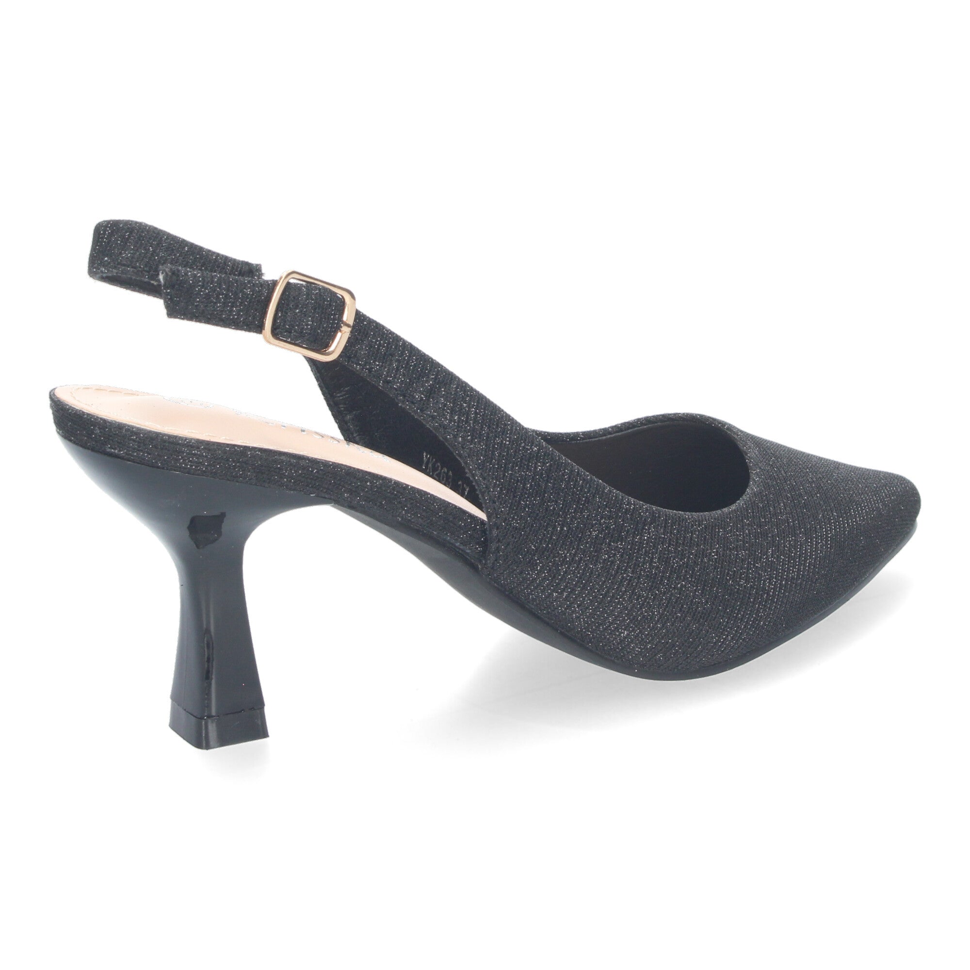 Zapato Negro de Salón para Mujer Diseño Elegante