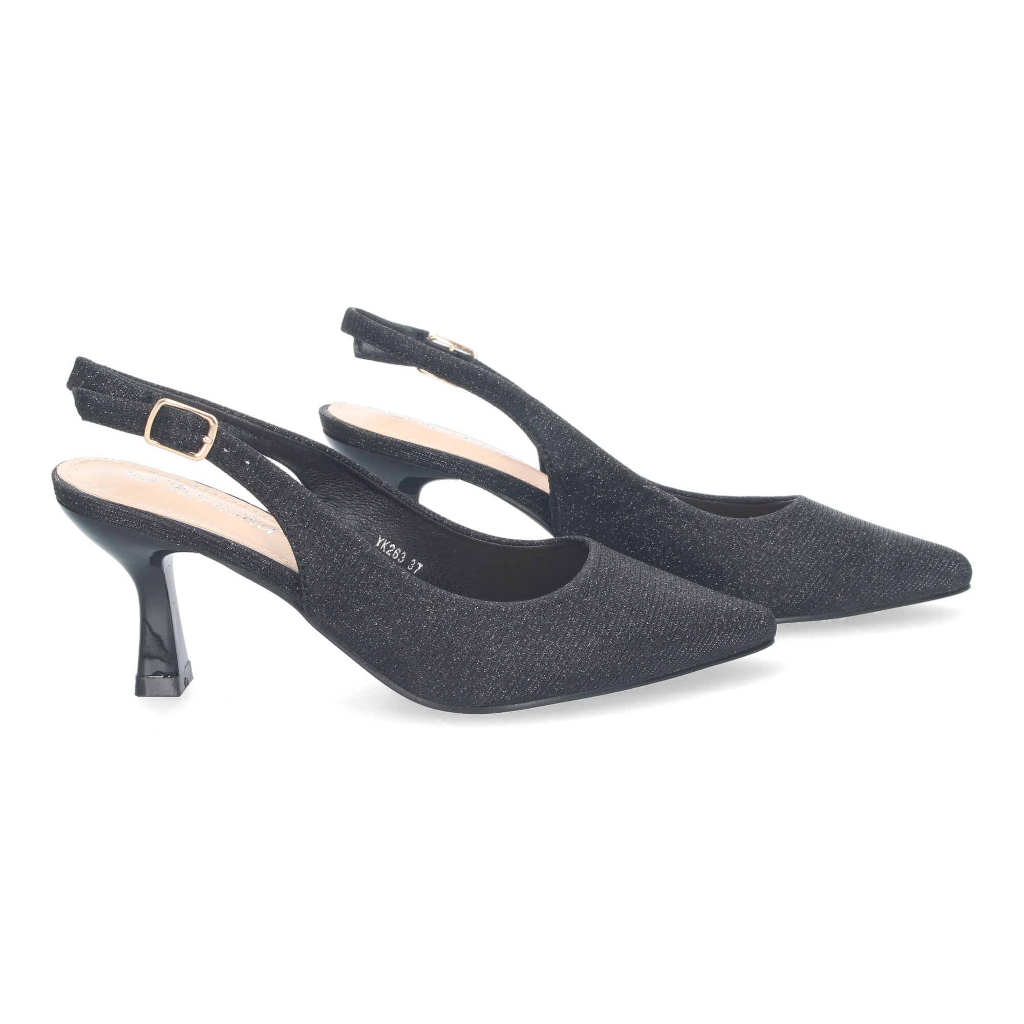 Zapato Negro de Salón para Mujer Diseño Elegante