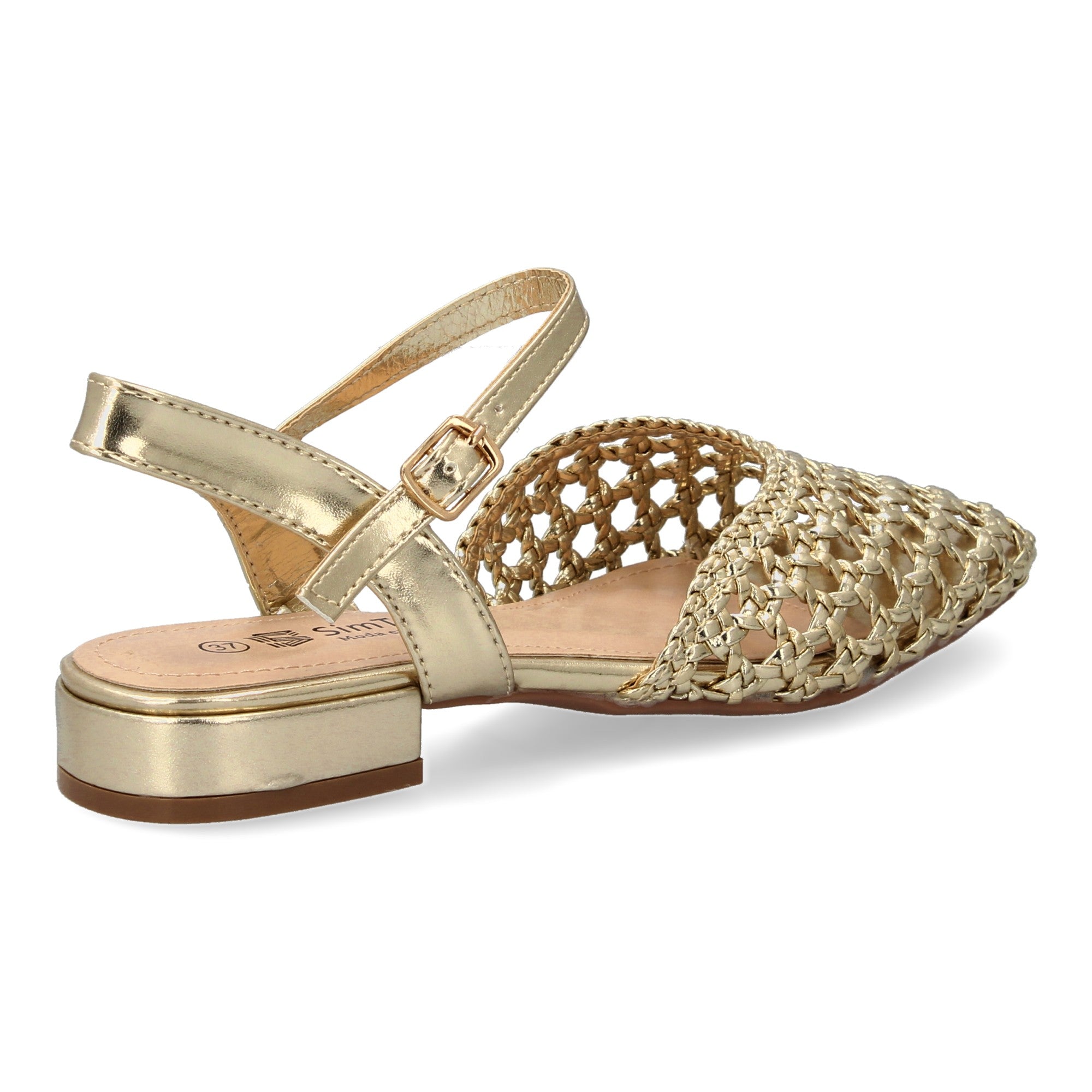 Sandalias Planas de Mujer Cómodas y Elegantes con Diseño Trenzado y Hebilla