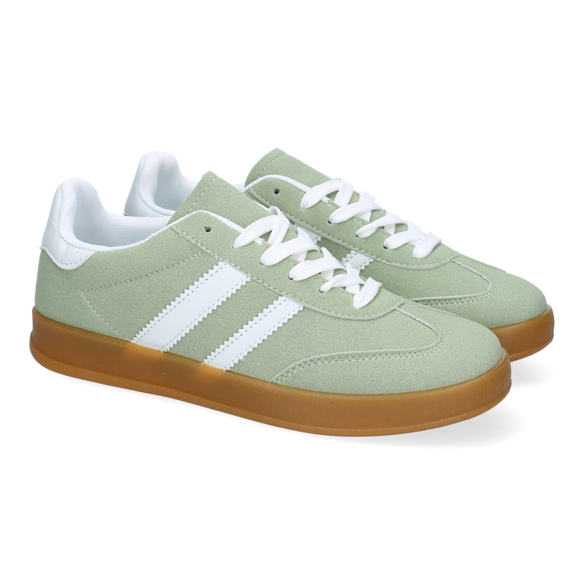 Zapatilla Deportiva de Mujer Elegante Verde